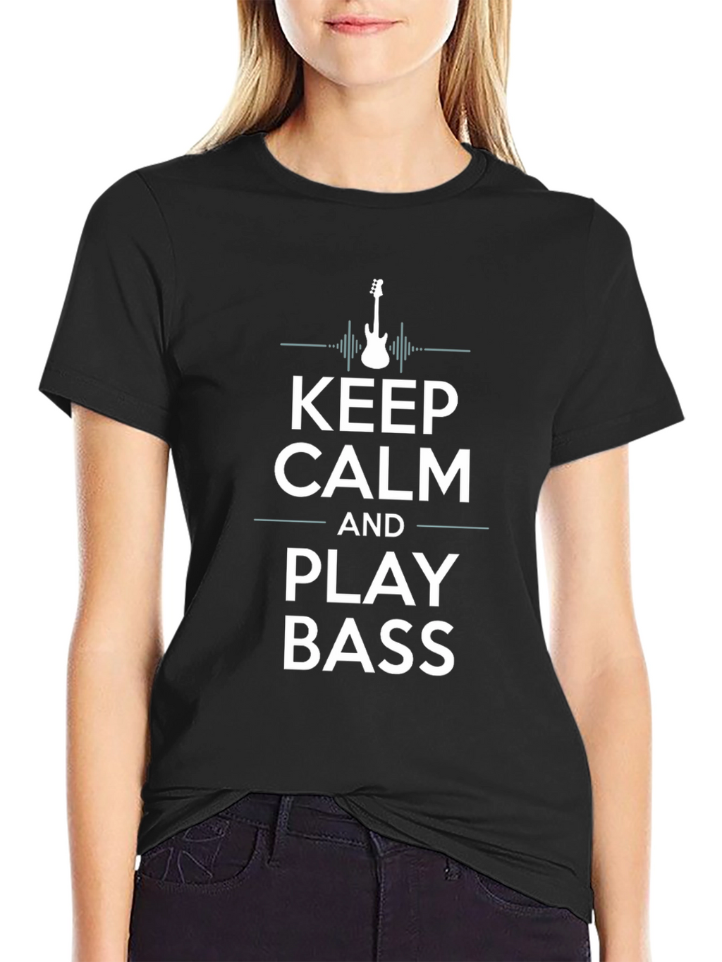 Keep Calm and Play Bass T-Shirt