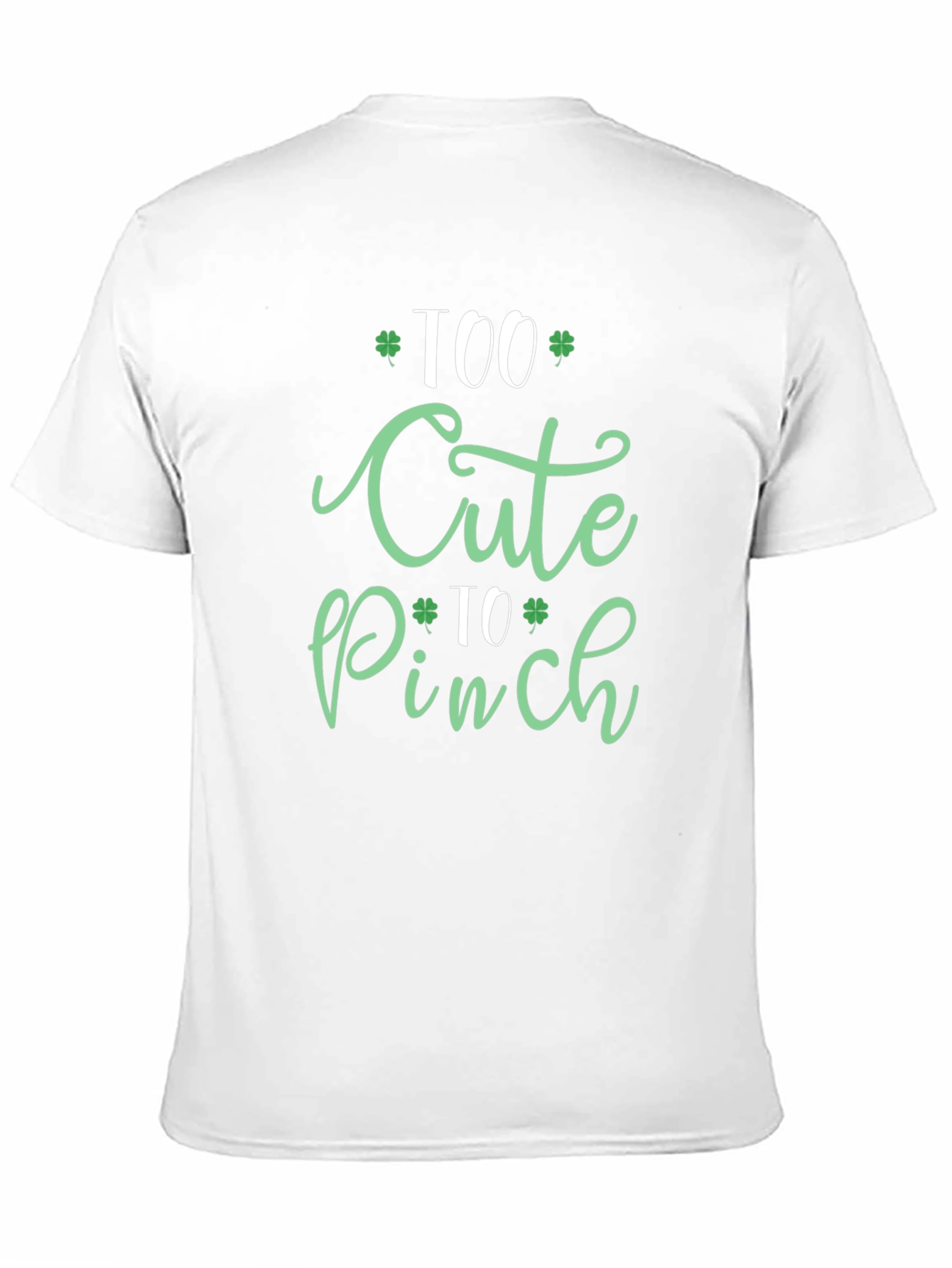 Too Cute to Pinch St. Patricks Day Graphic Tee