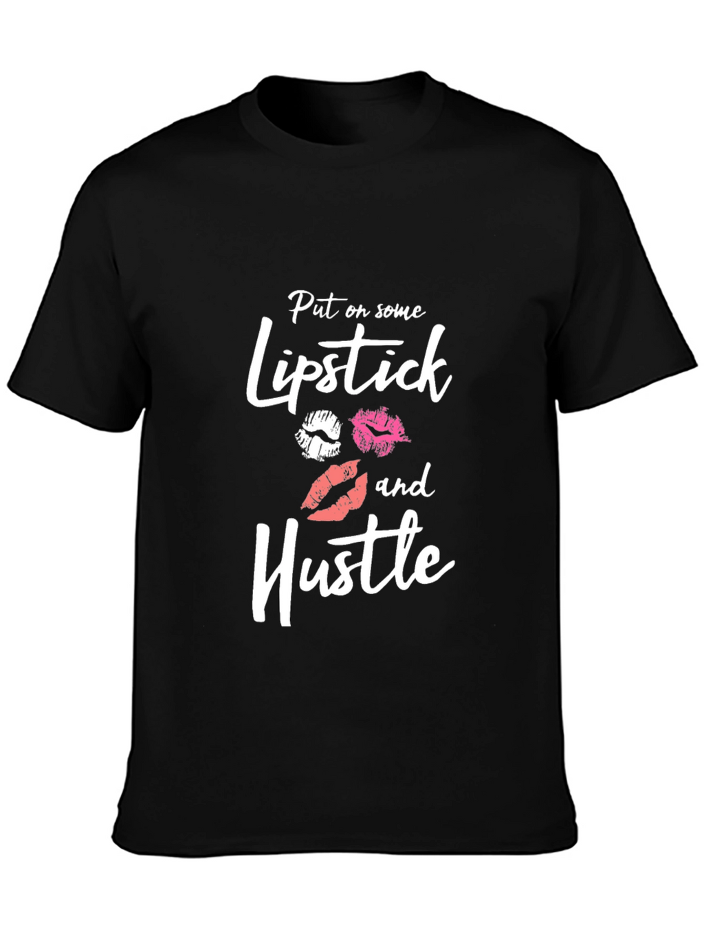 Lipstick and Hustle Graphic Tee