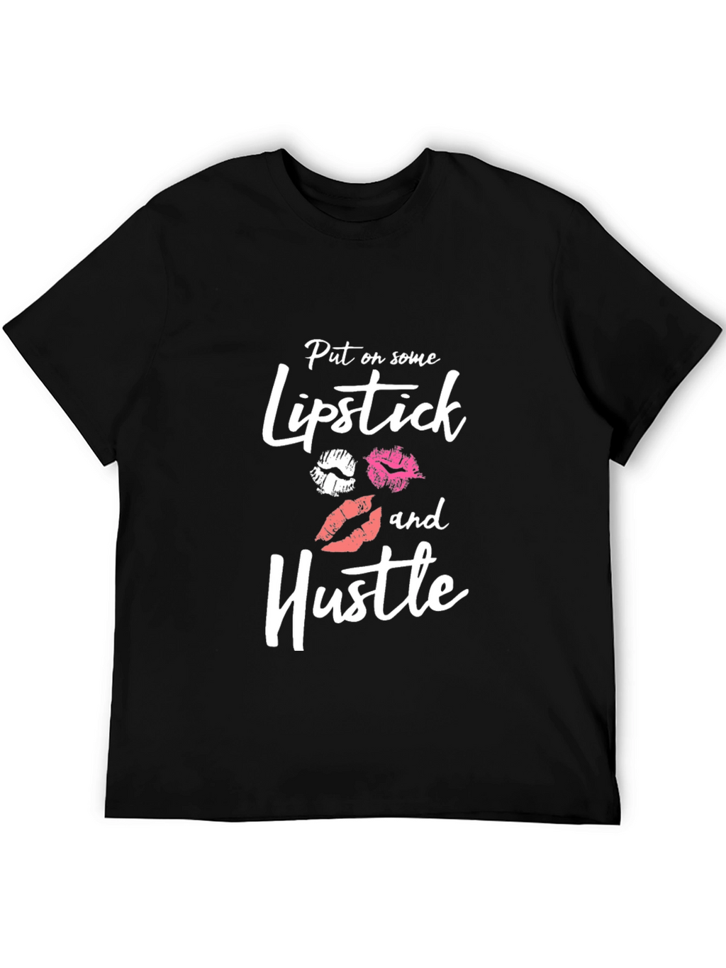 Lipstick and Hustle Graphic Tee