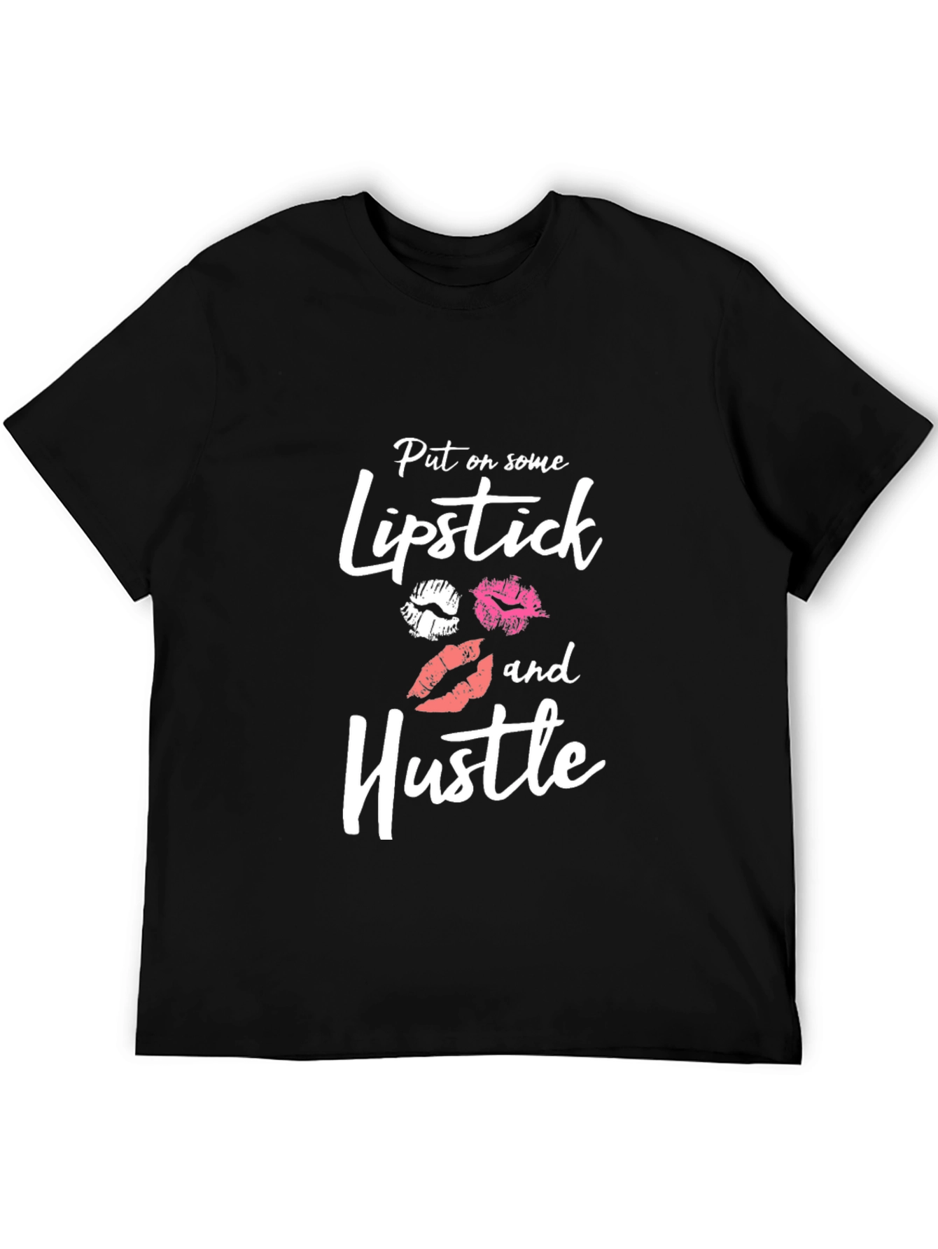 Lipstick and Hustle Graphic Tee