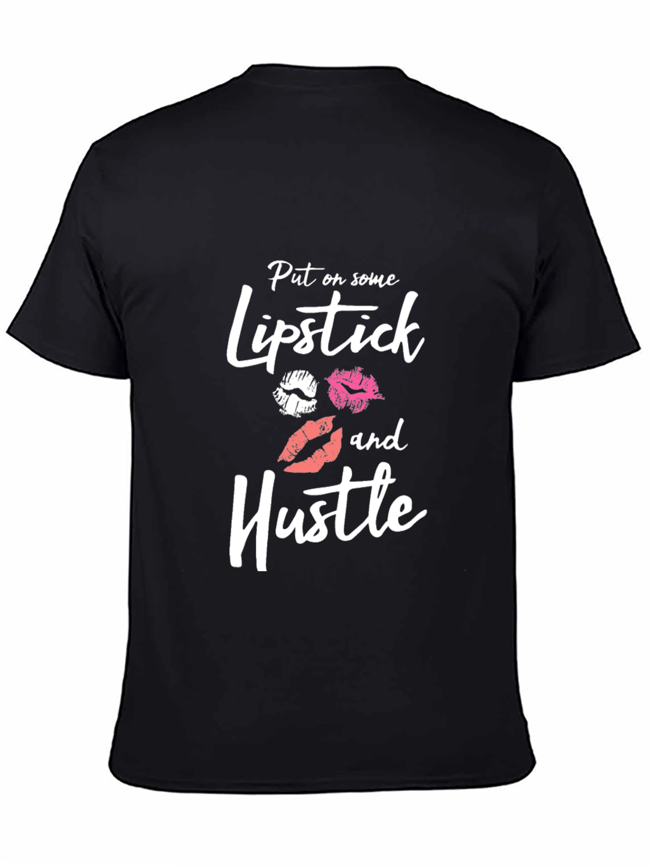 Lipstick and Hustle Graphic Tee