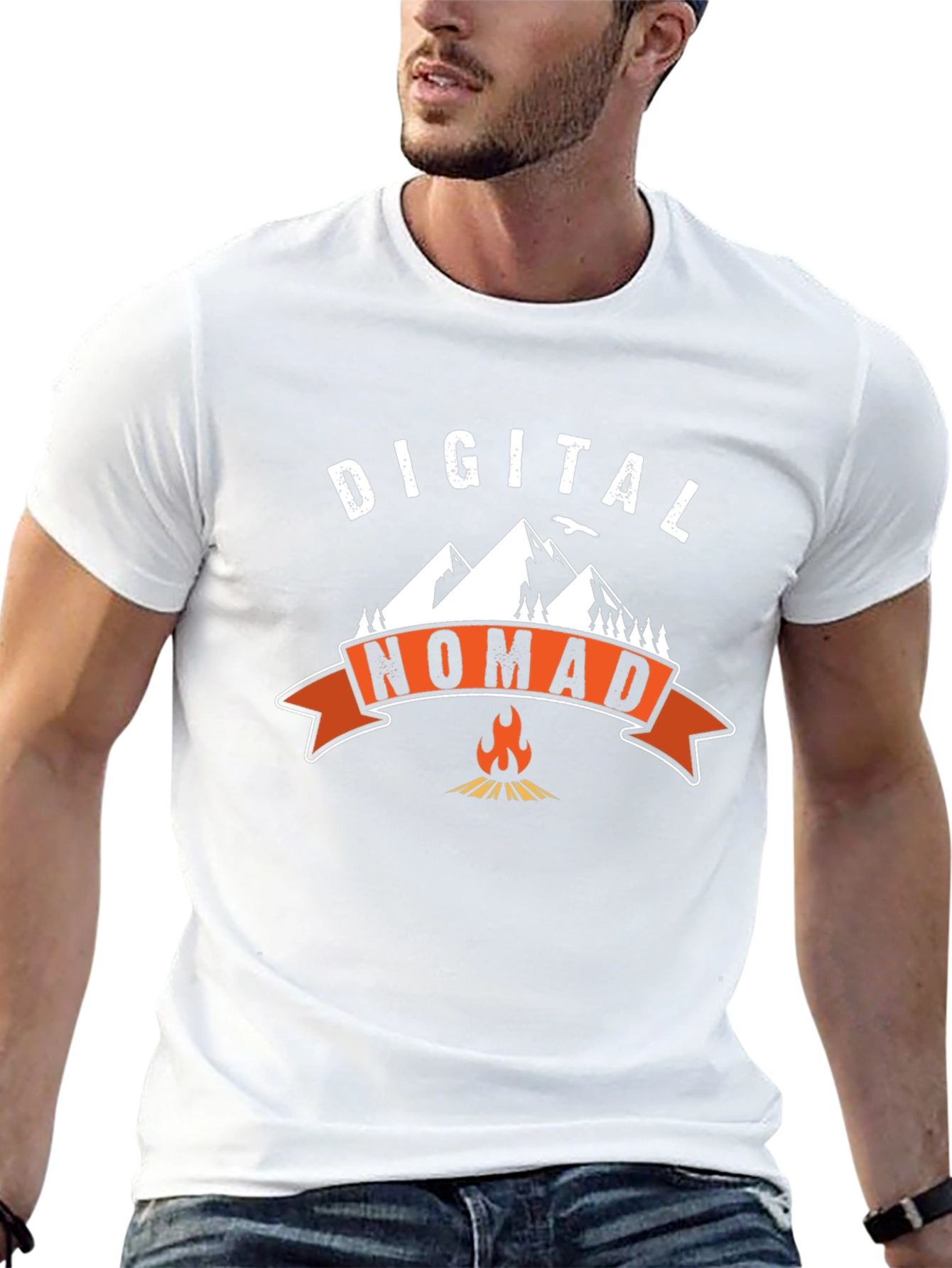 Digital Nomad Graphic T-Shirt - Adventure Tee