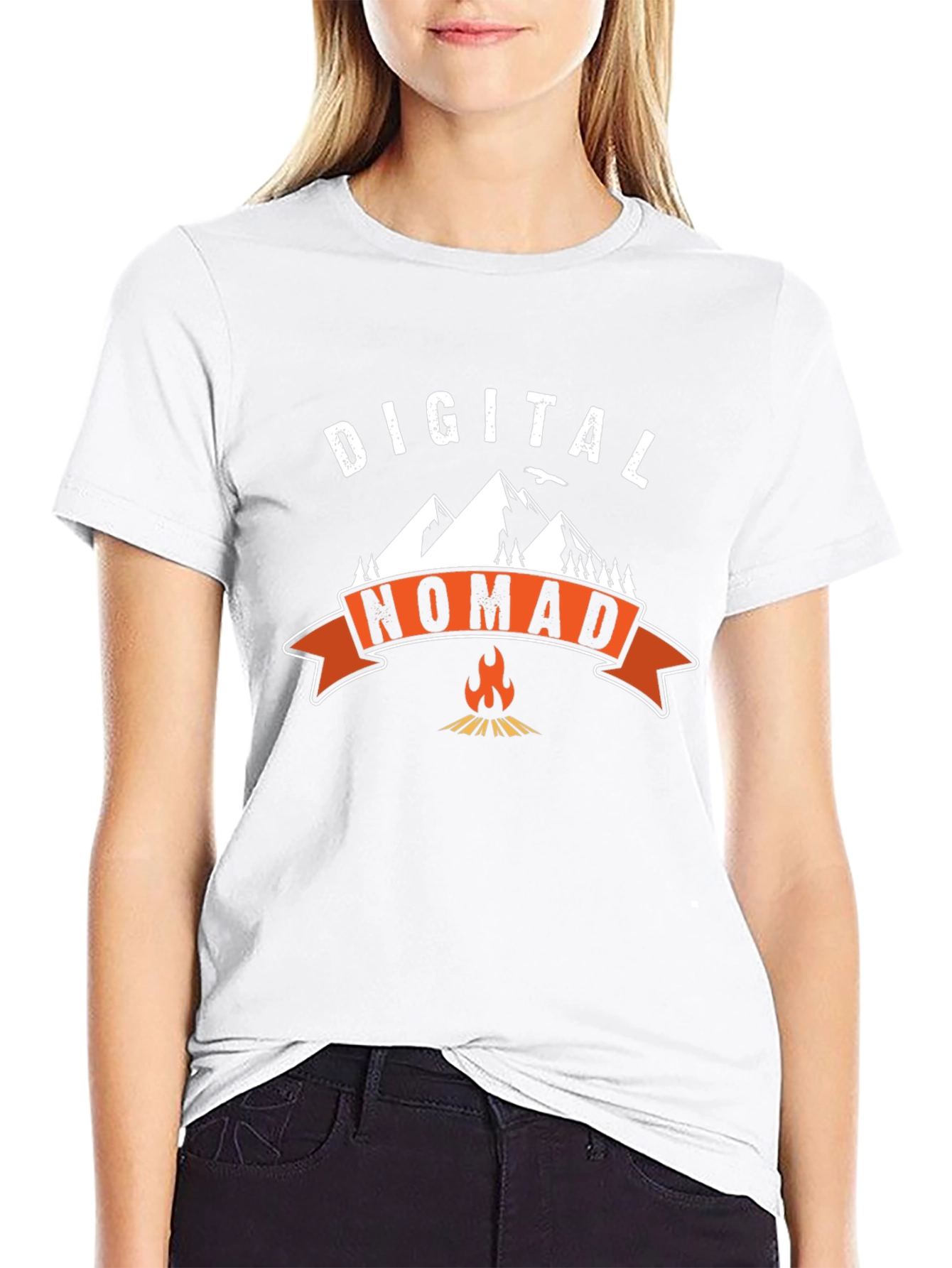 Digital Nomad Graphic T-Shirt - Adventure Tee