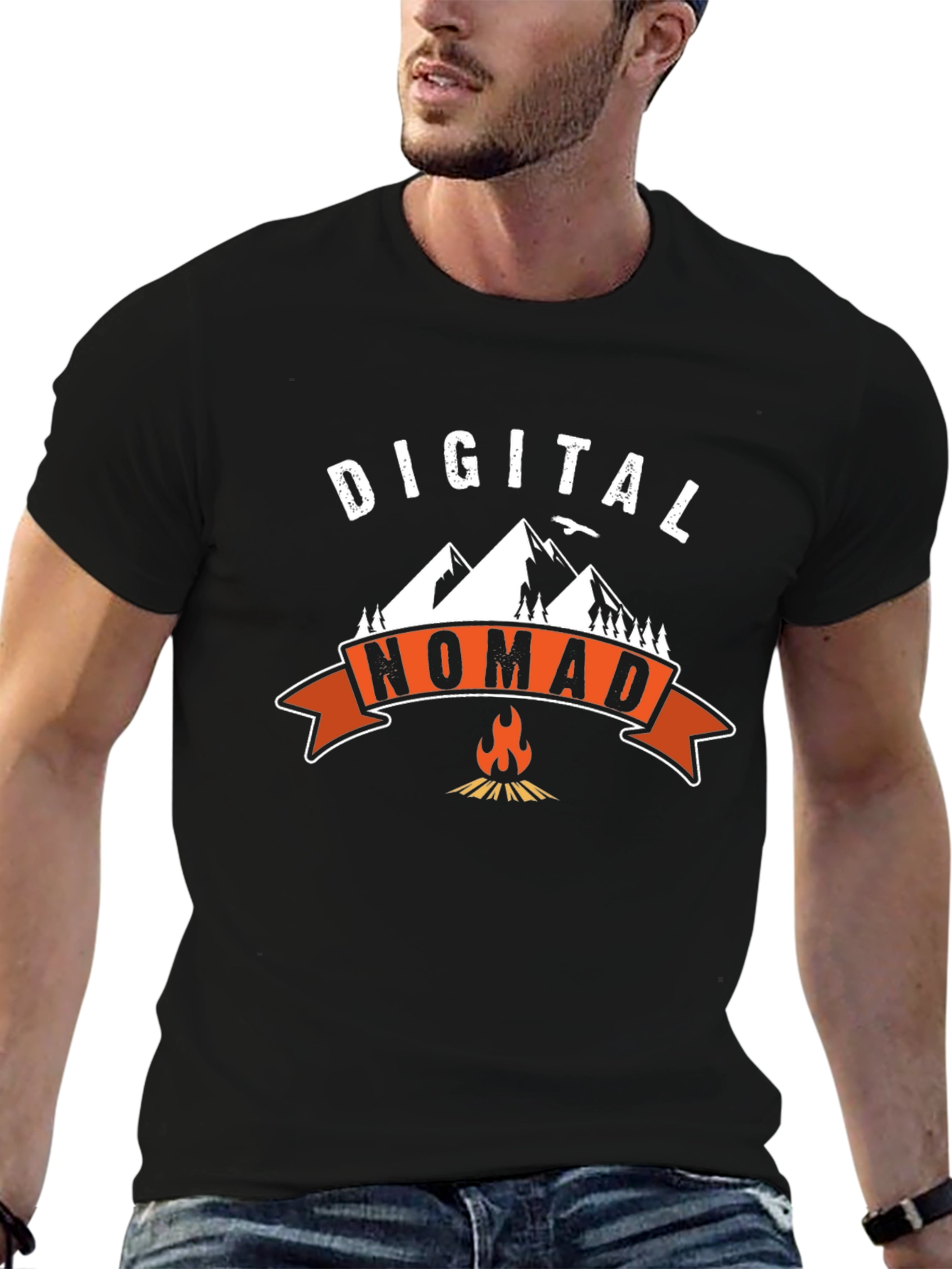 Digital Nomad Graphic T-Shirt - Adventure Tee