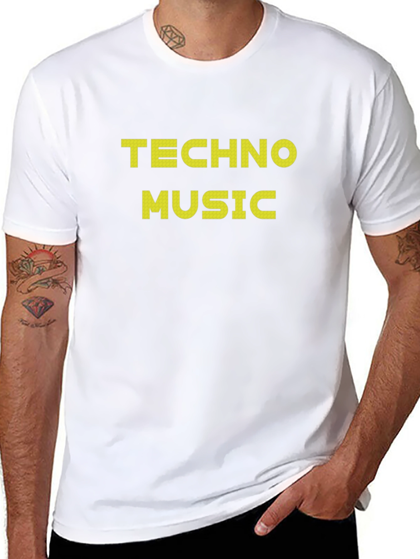 Techno Music Graphic T-Shirt