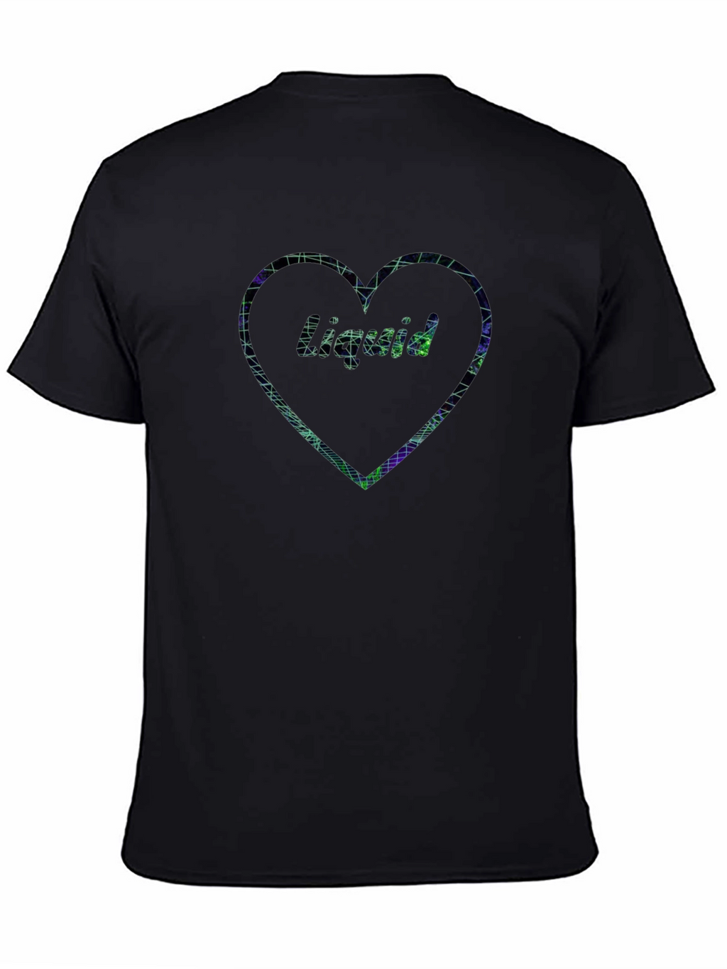 Liquid Love Graphic Tee - Black Unisex T-Shirt