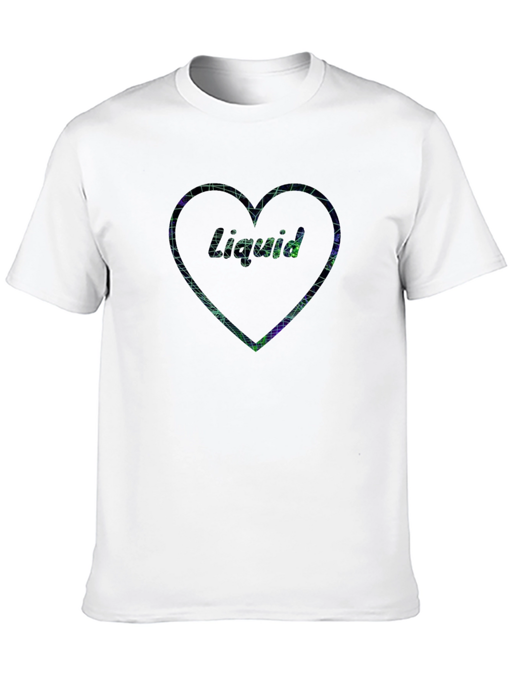 Liquid Love Graphic Tee - Black Unisex T-Shirt