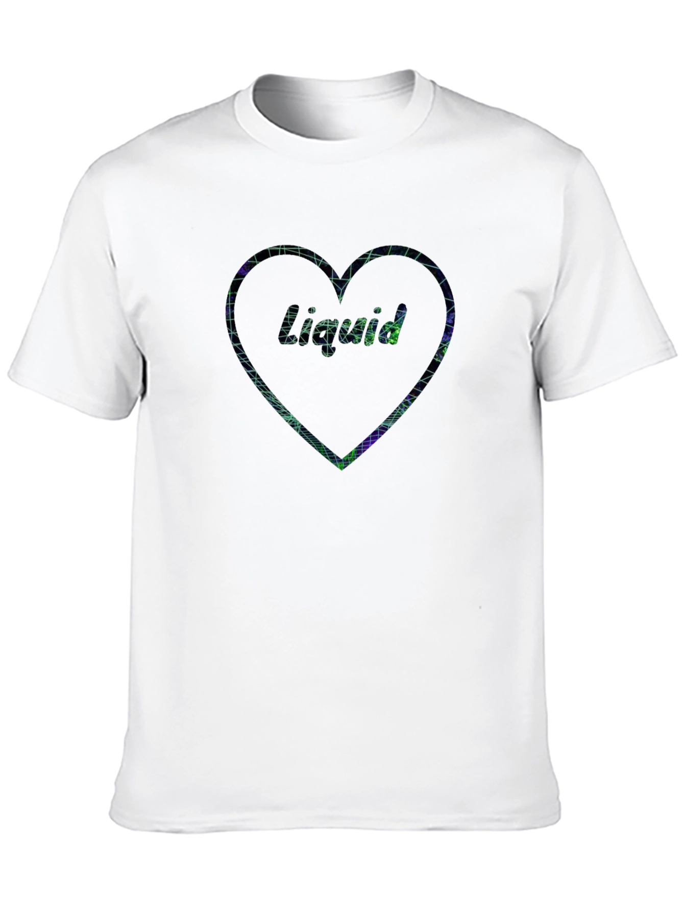 Liquid Love Graphic Tee - Black Unisex T-Shirt