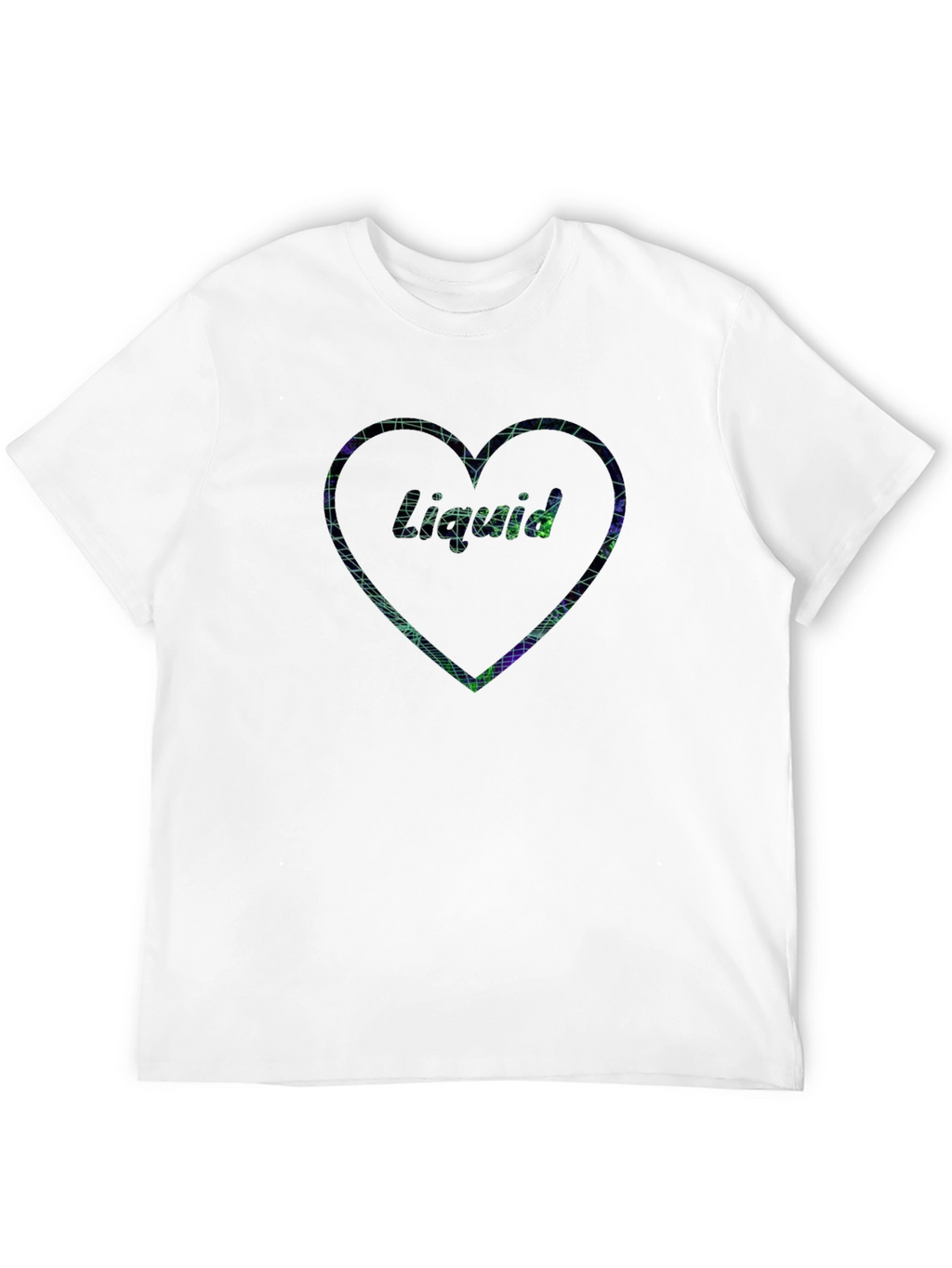 Liquid Love Graphic Tee - Black Unisex T-Shirt