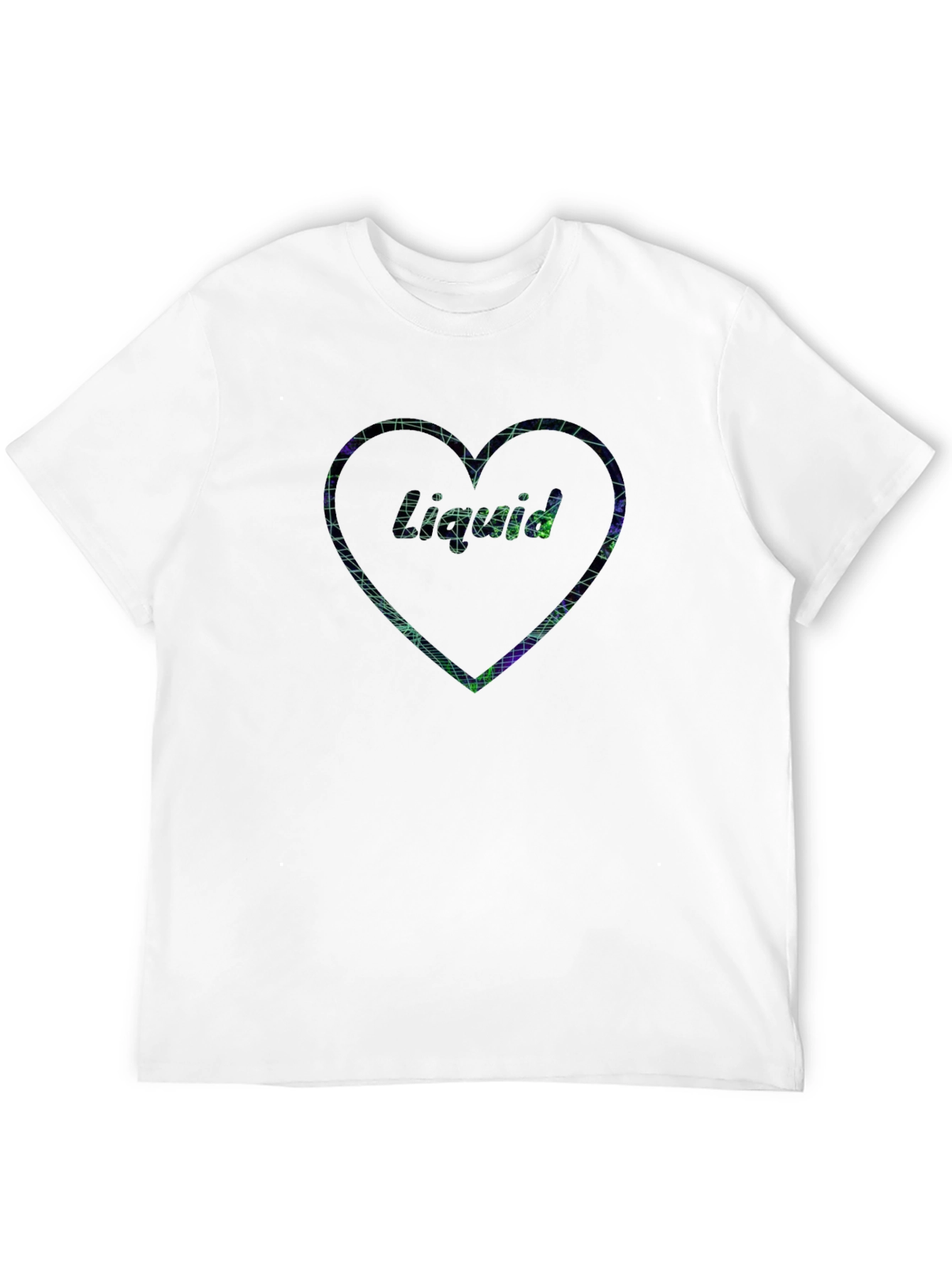 Liquid Love Graphic Tee - Black Unisex T-Shirt