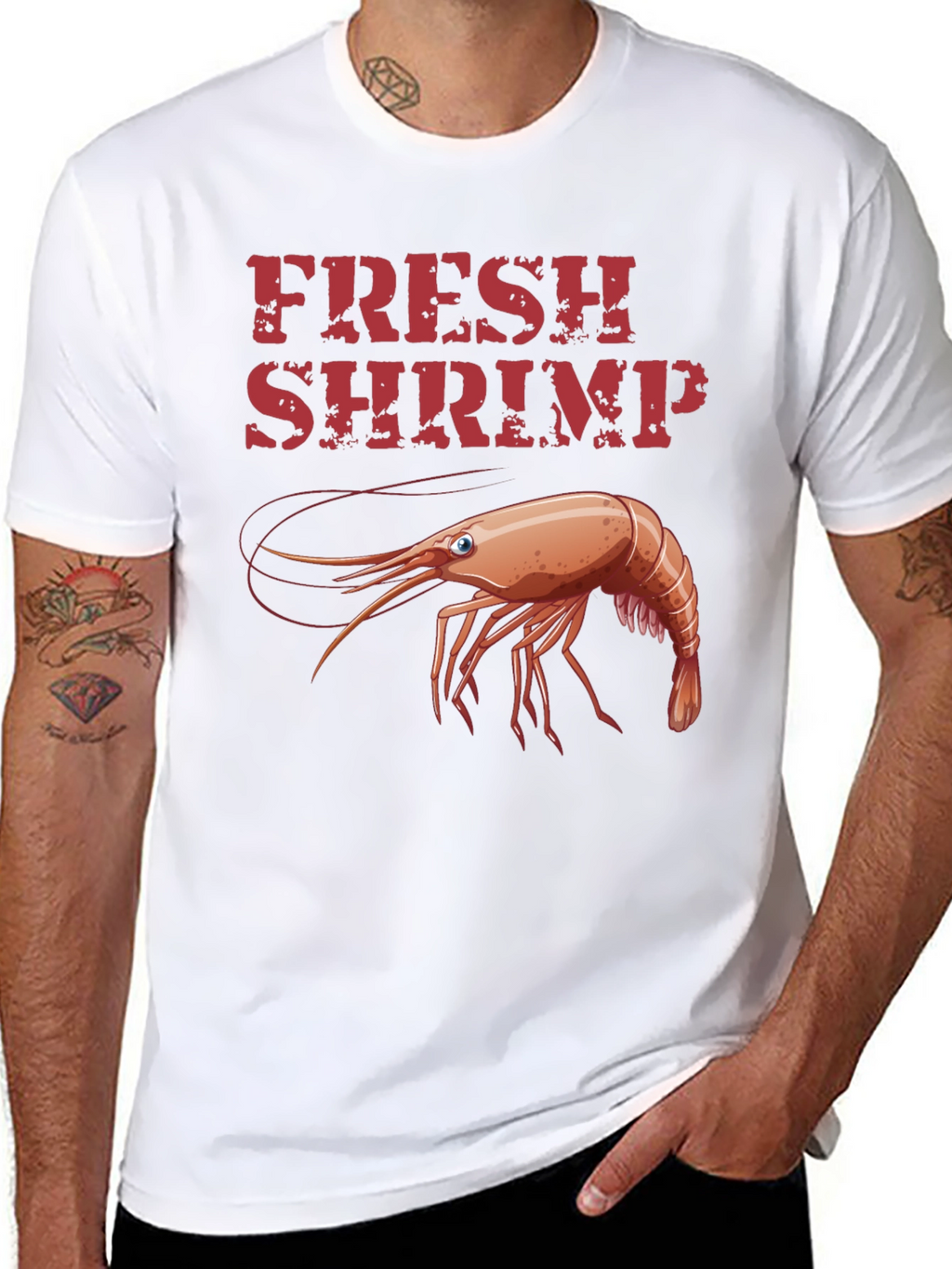 Fresh Shrimp Graphic T-Shirt