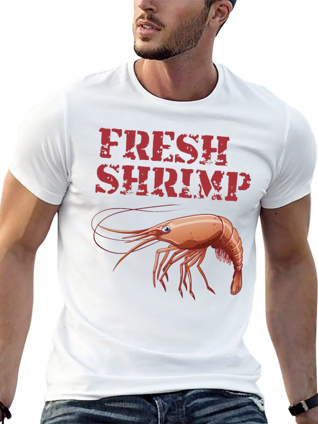 Fresh Shrimp Graphic T-Shirt