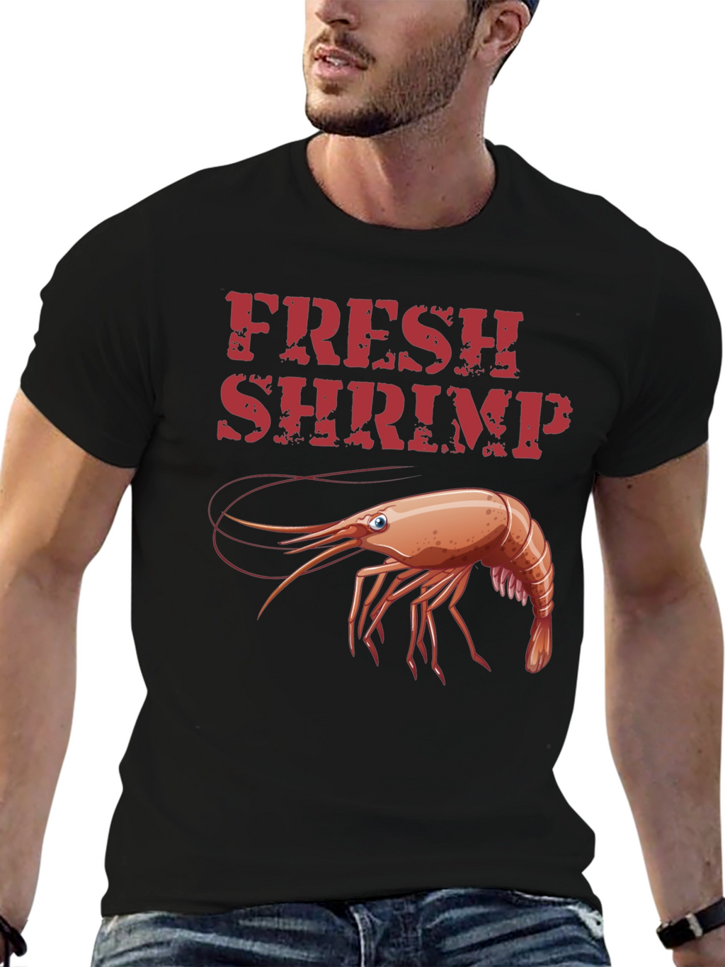 Fresh Shrimp Graphic T-Shirt