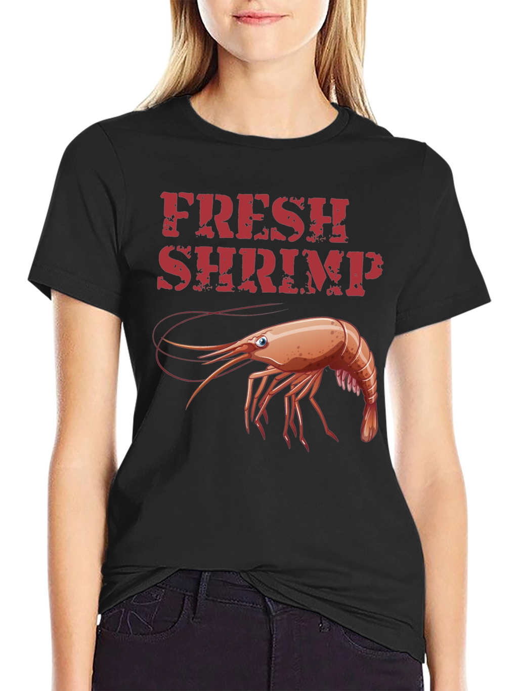 Fresh Shrimp Graphic T-Shirt
