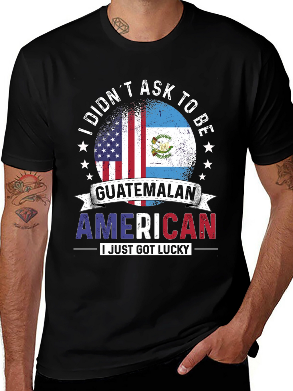 Guatemalan American Lucky T-Shirt