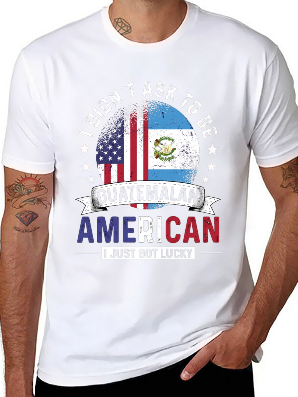 Guatemalan American Lucky T-Shirt