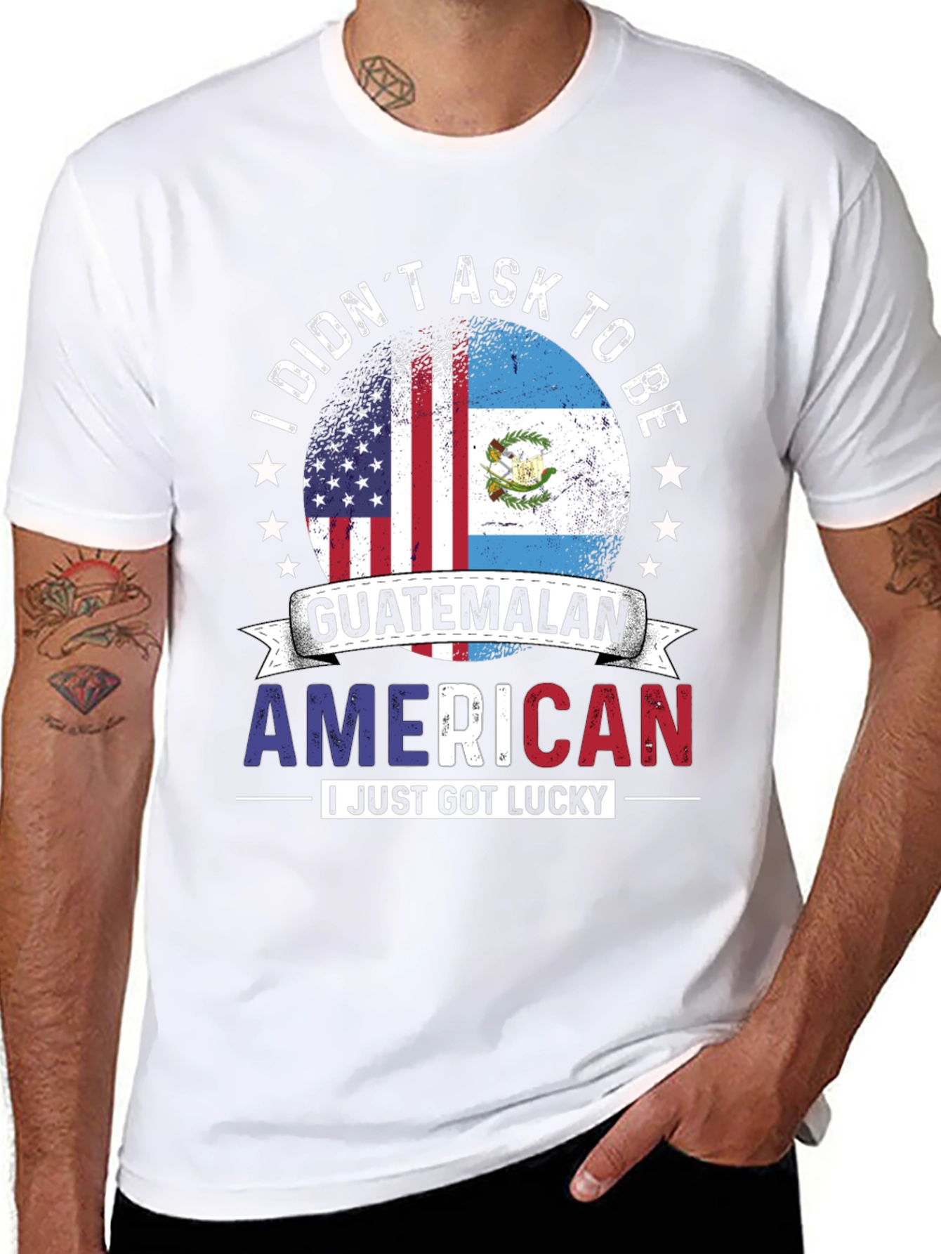 Guatemalan American Lucky T-Shirt