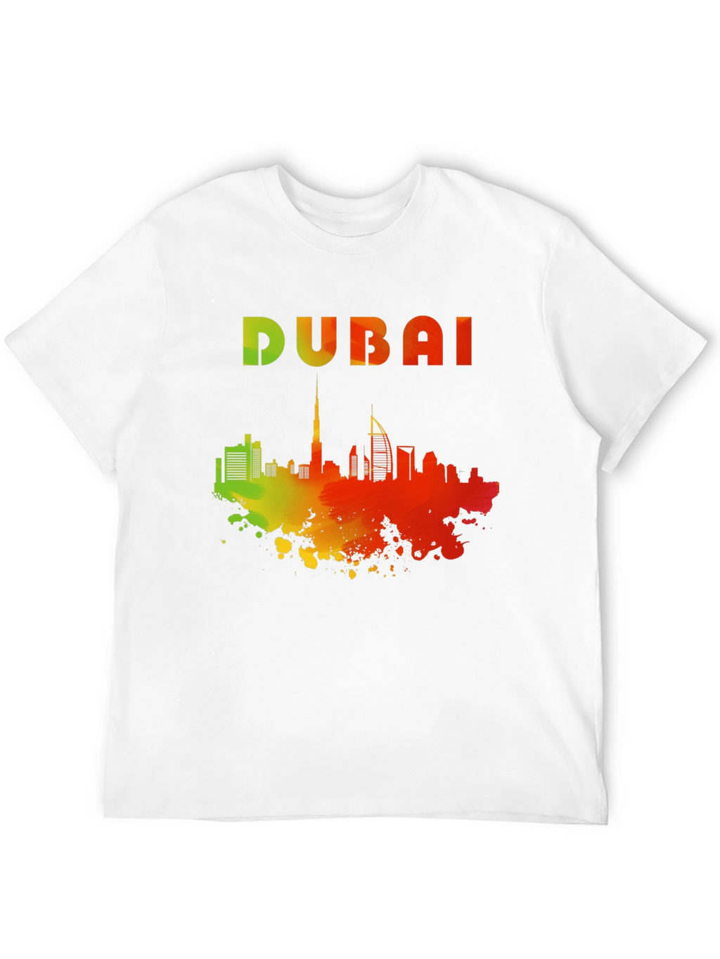 Dubai Skyline T-Shirt - Urban Graphic Tee