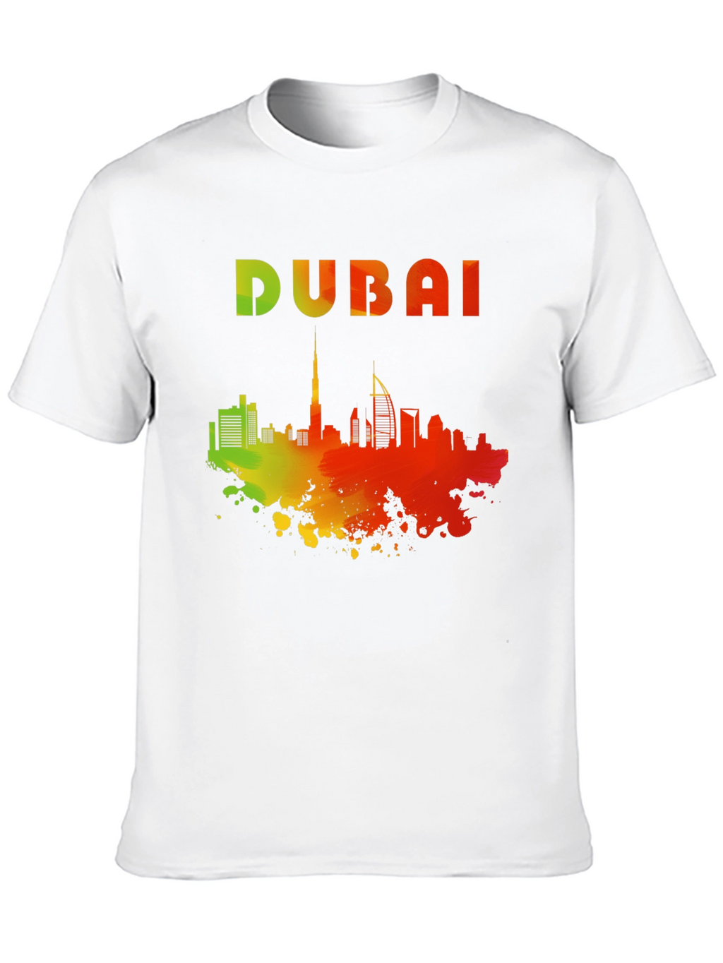 Dubai Skyline T-Shirt - Urban Graphic Tee