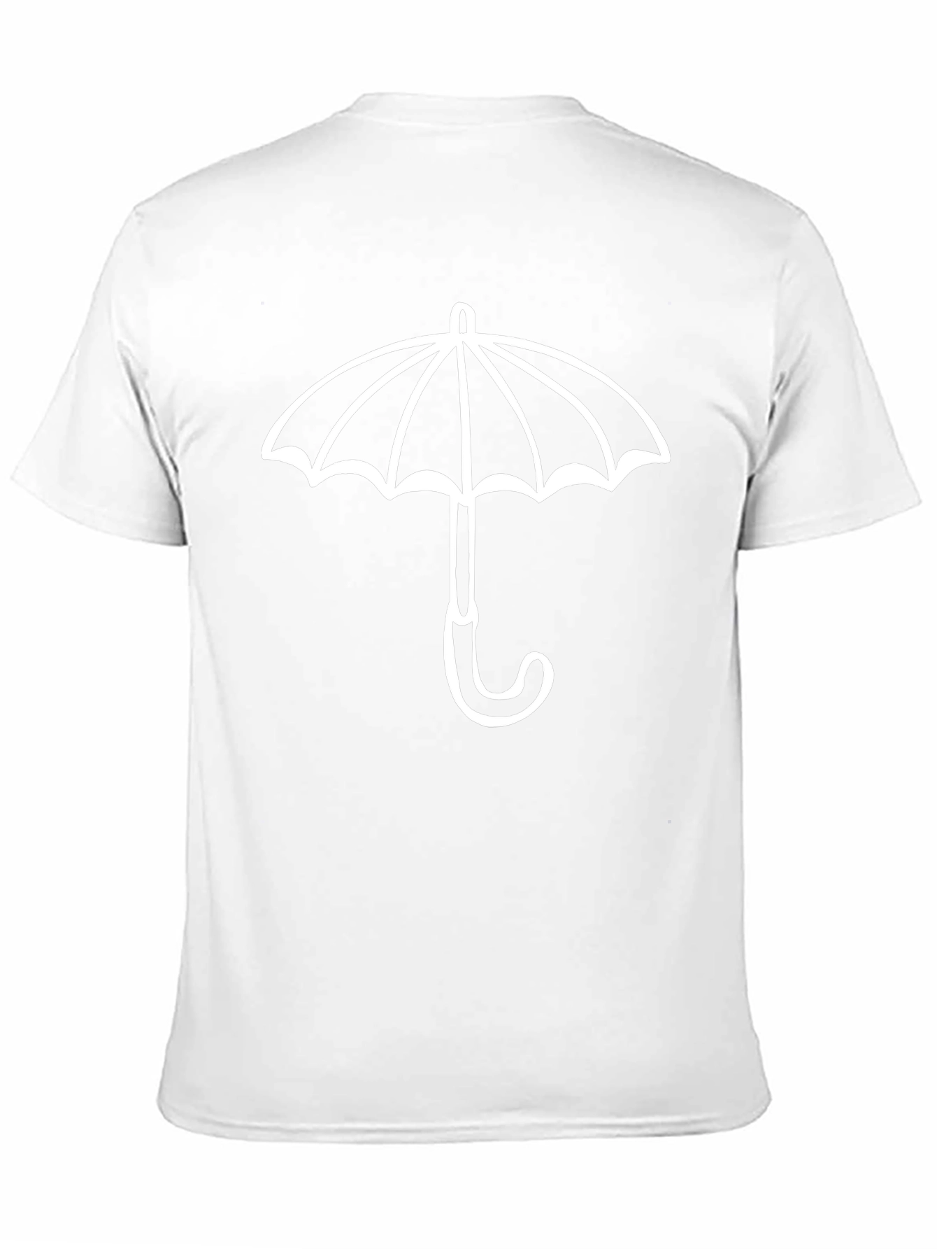 Umbrella Graphic T-Shirt - Stylish Cotton Tee