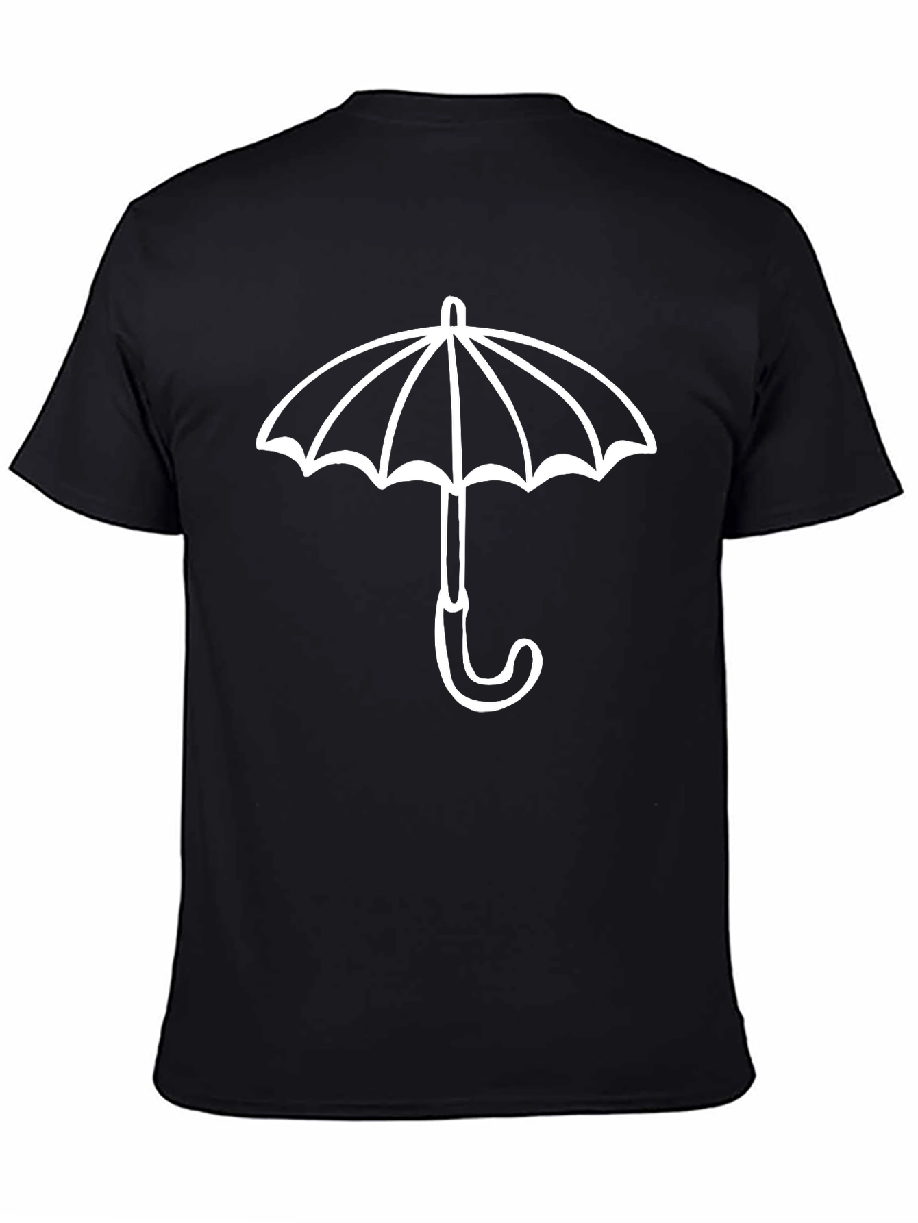 Umbrella Graphic T-Shirt - Stylish Cotton Tee