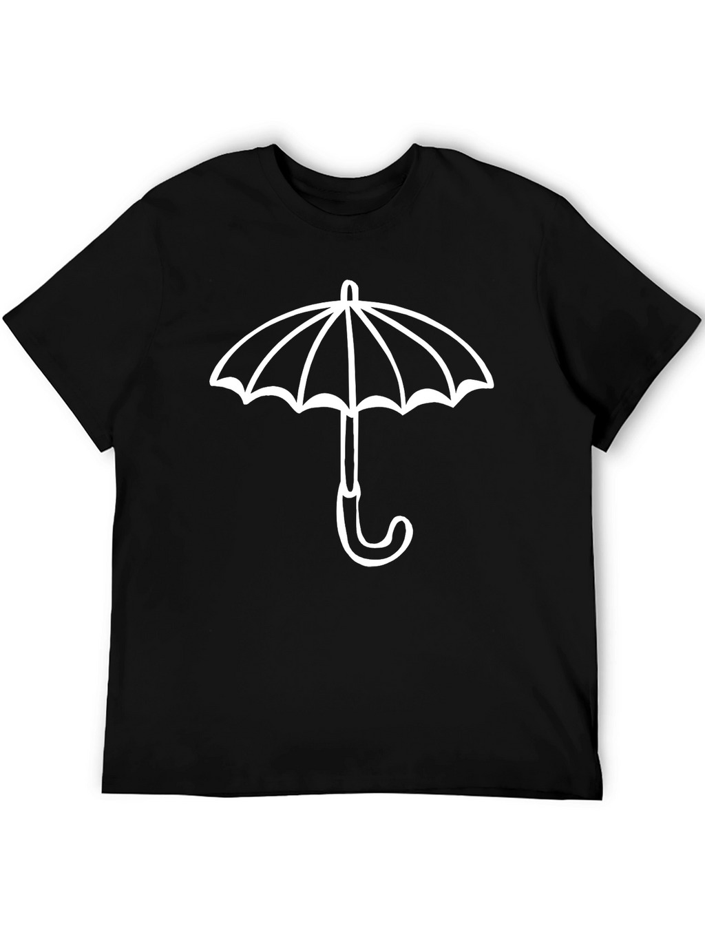 Umbrella Graphic T-Shirt - Stylish Cotton Tee