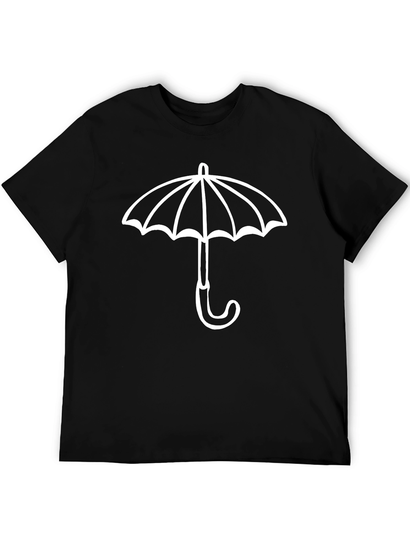 Umbrella Graphic T-Shirt - Stylish Cotton Tee