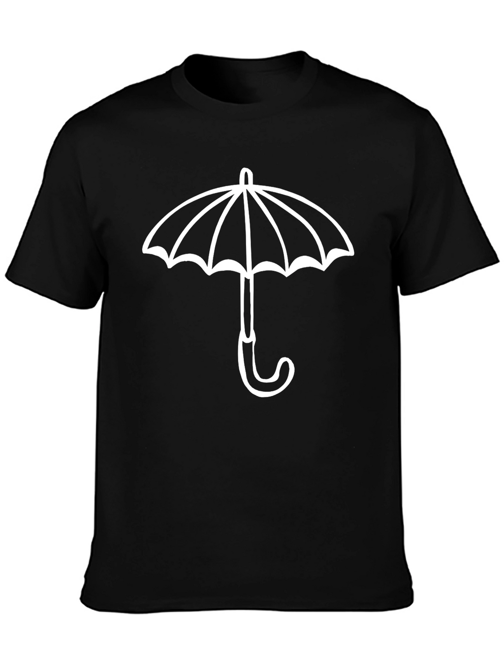 Umbrella Graphic T-Shirt - Stylish Cotton Tee