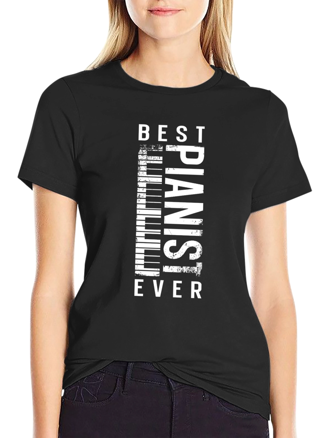 Best Pianist Ever Graphic T-Shirt