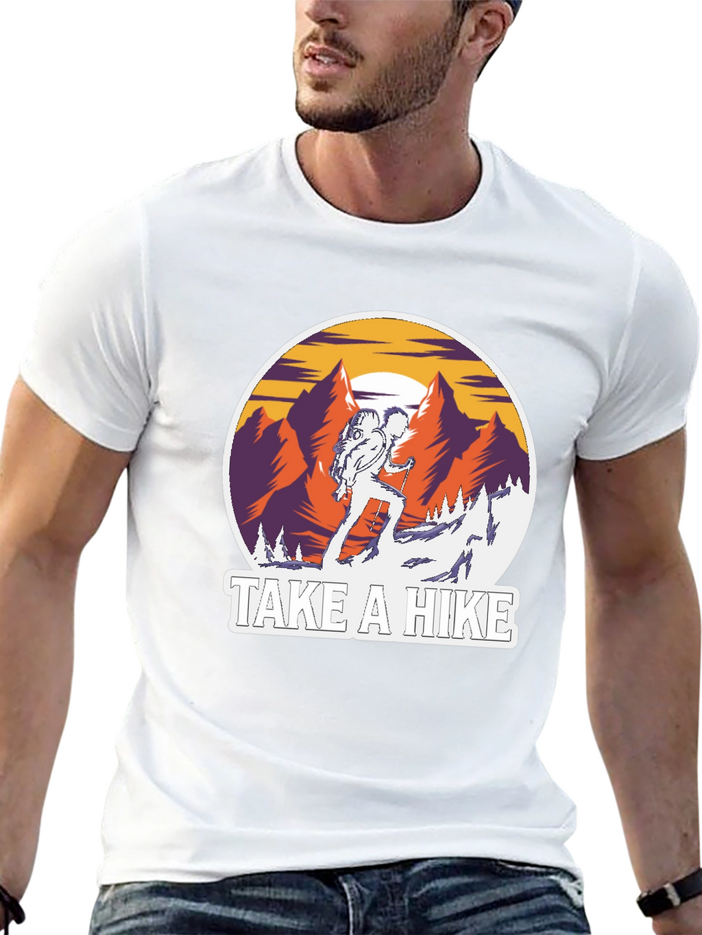Take a Hike Graphic Tee - Adventure Time!