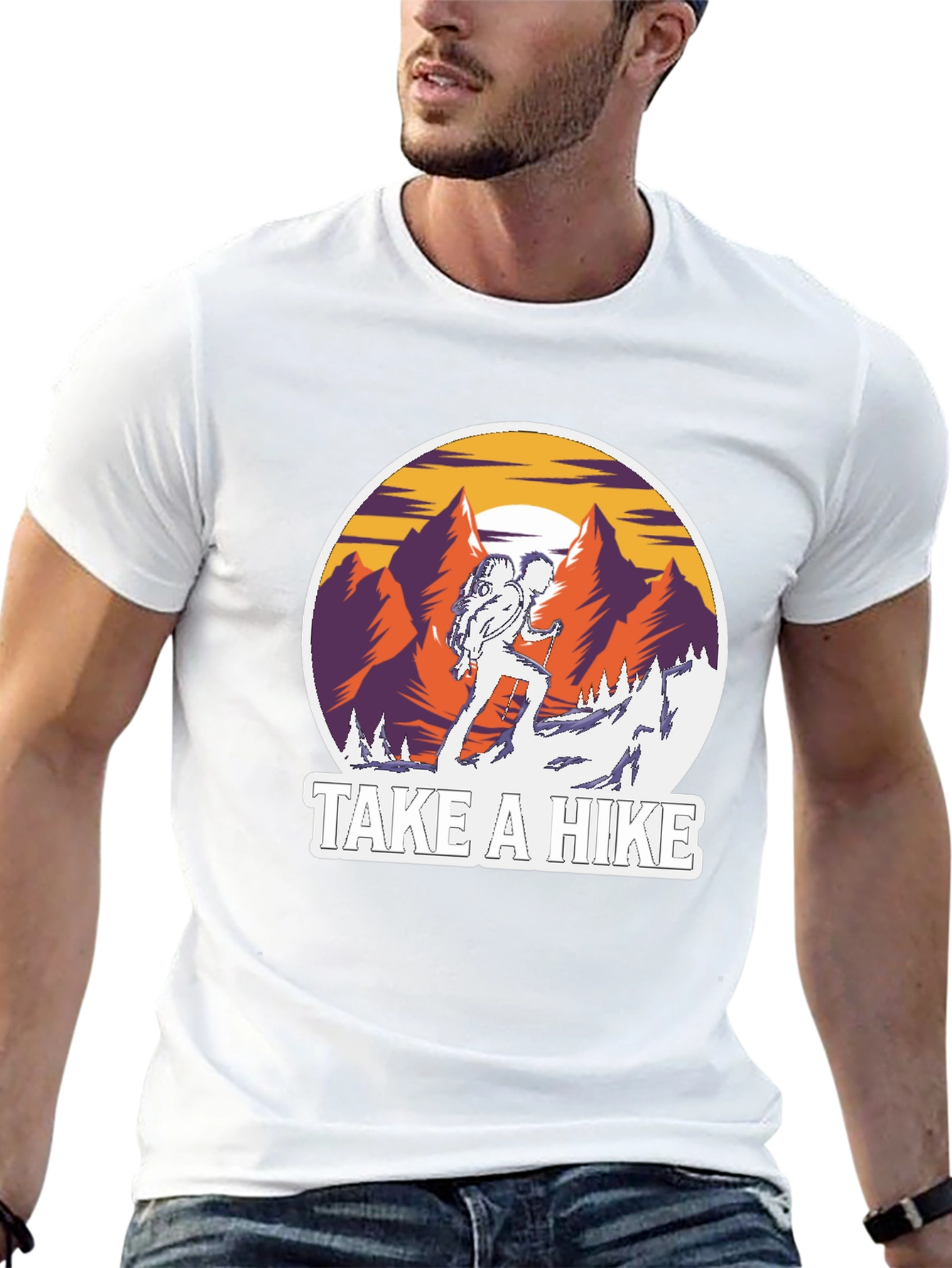 Take a Hike Graphic Tee - Adventure Time!