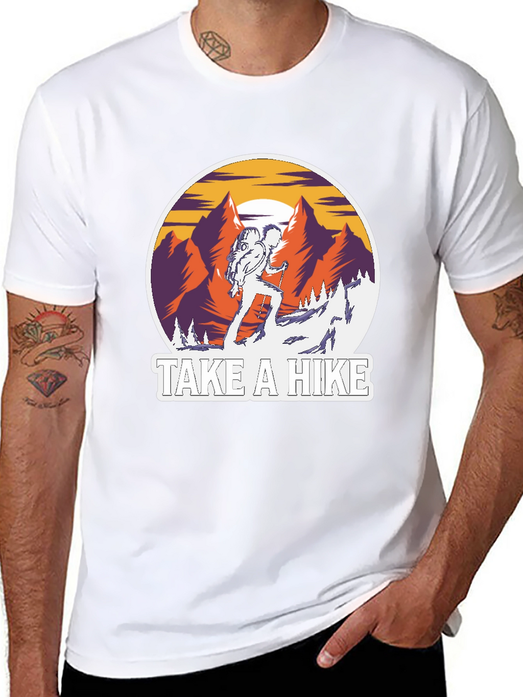 Take a Hike Graphic Tee - Adventure Time!
