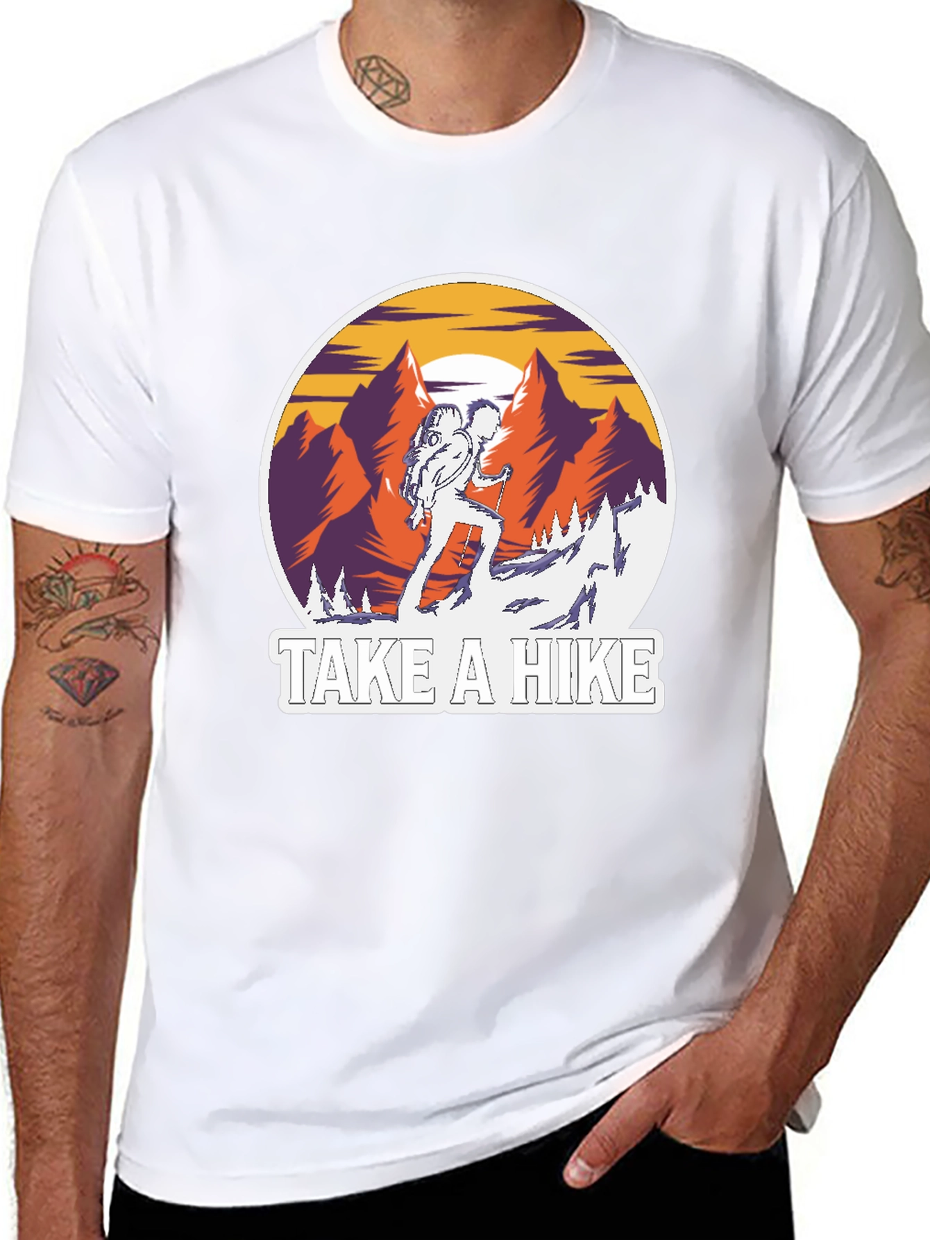 Take a Hike Graphic Tee - Adventure Time!