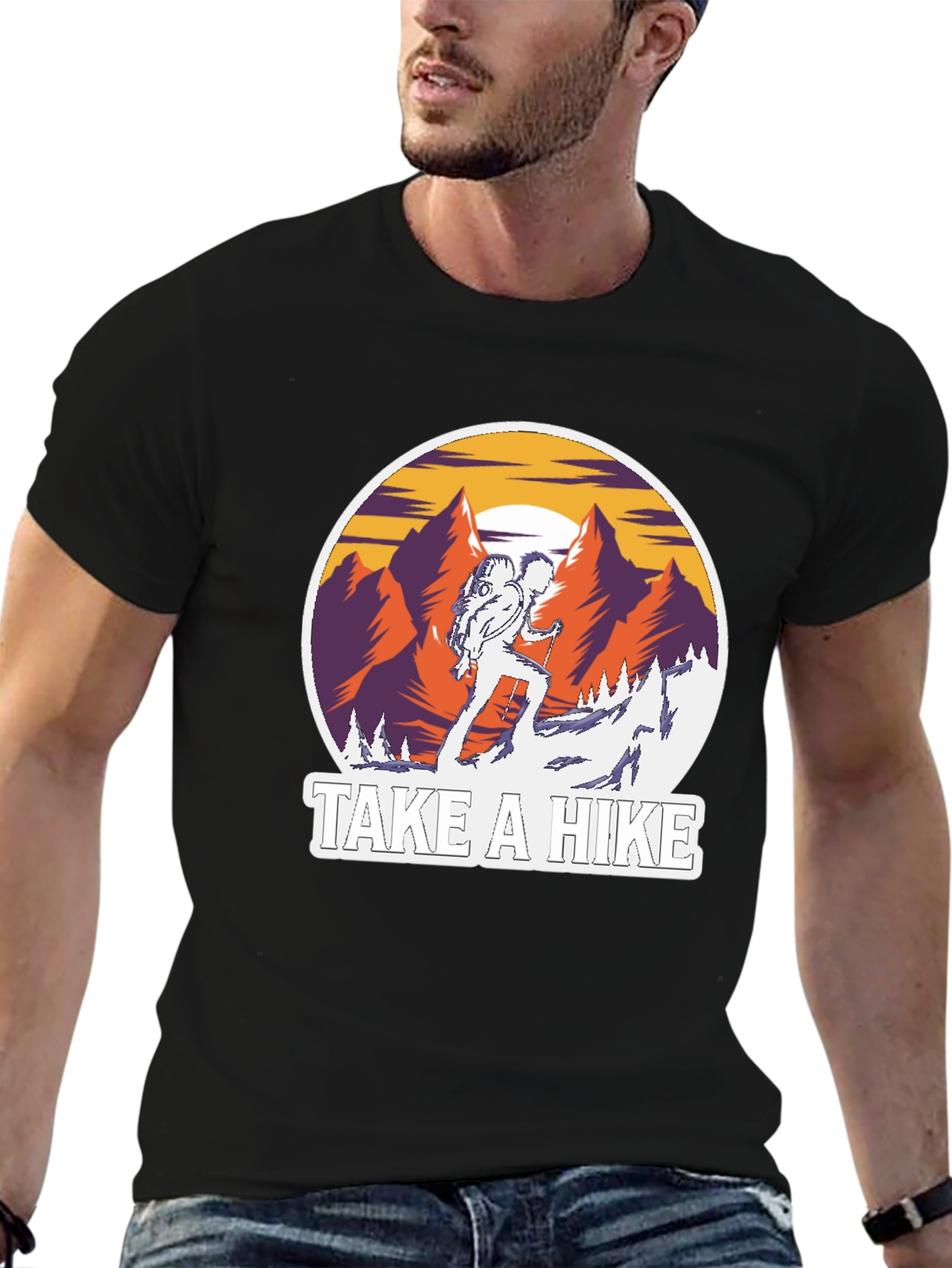 Take a Hike Graphic Tee - Adventure Time!