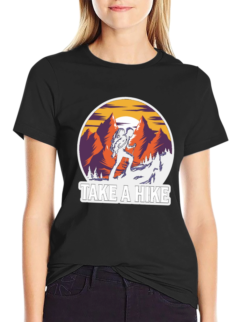 Take a Hike Graphic Tee - Adventure Time!