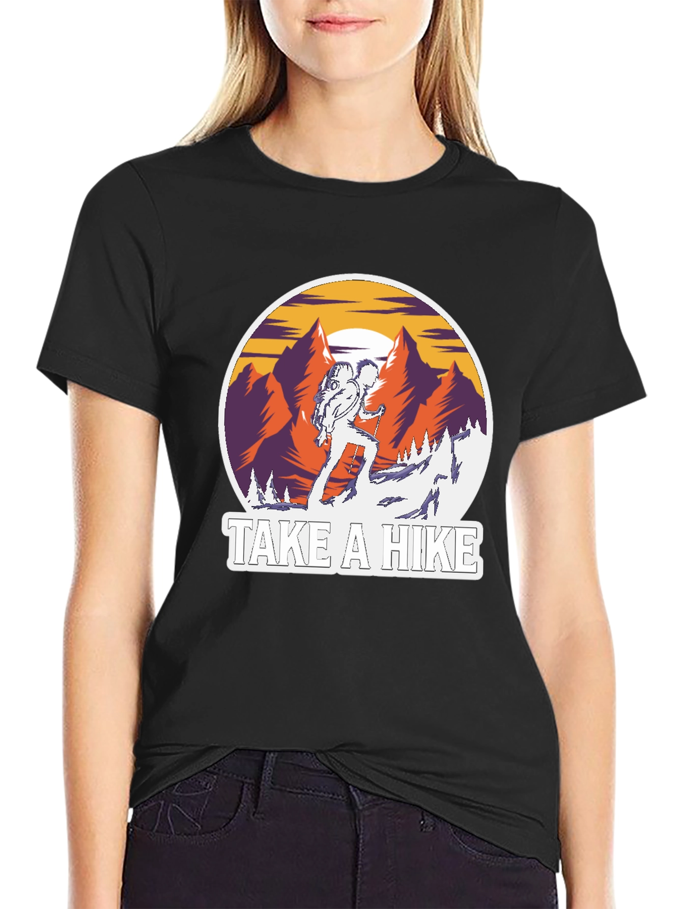 Take a Hike Graphic Tee - Adventure Time!