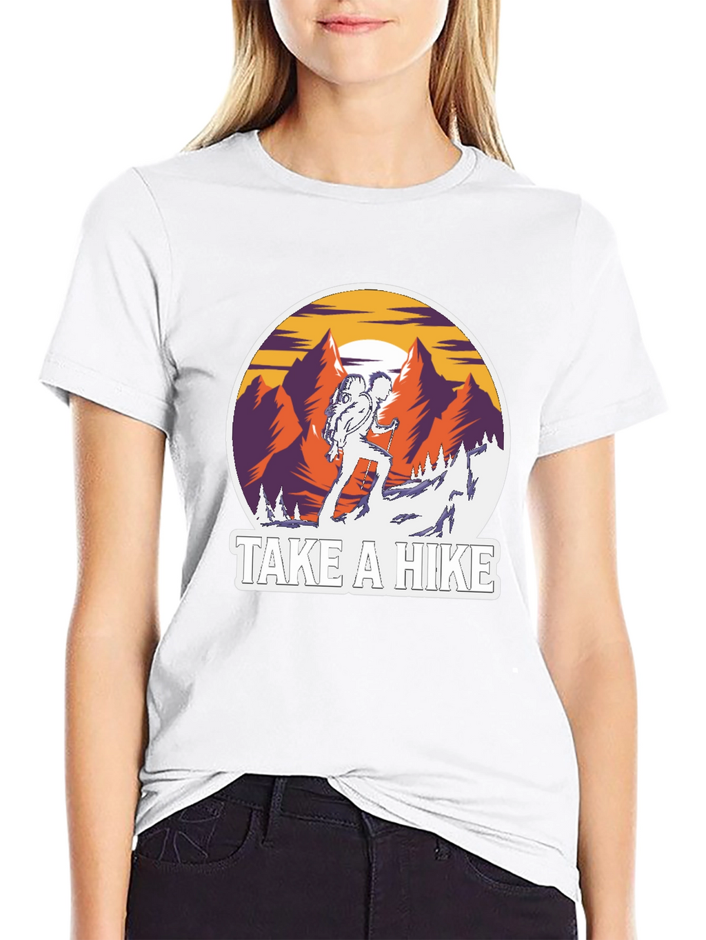 Take a Hike Graphic Tee - Adventure Time!