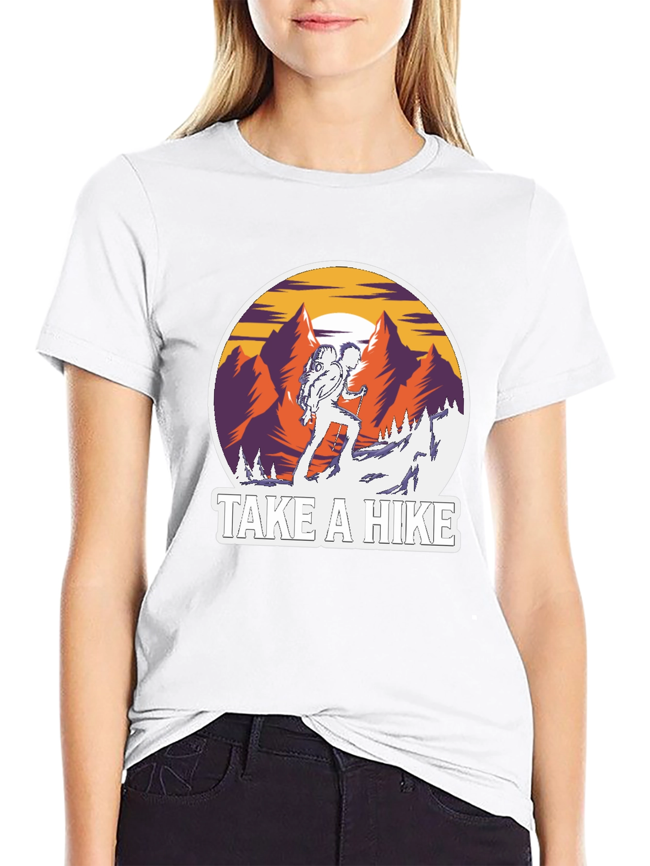 Take a Hike Graphic Tee - Adventure Time!