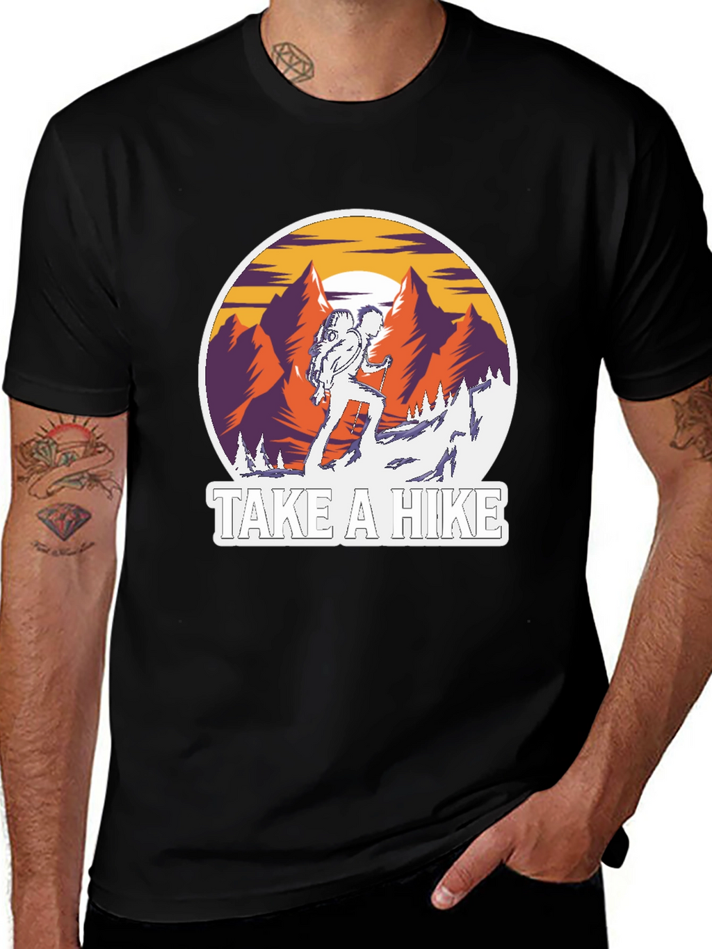 Take a Hike Graphic Tee - Adventure Time!