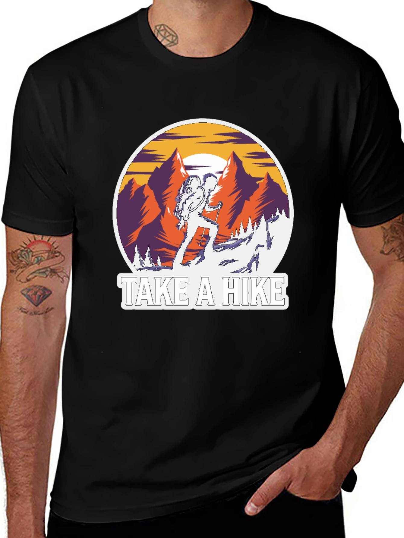 Take a Hike Graphic Tee - Adventure Time!