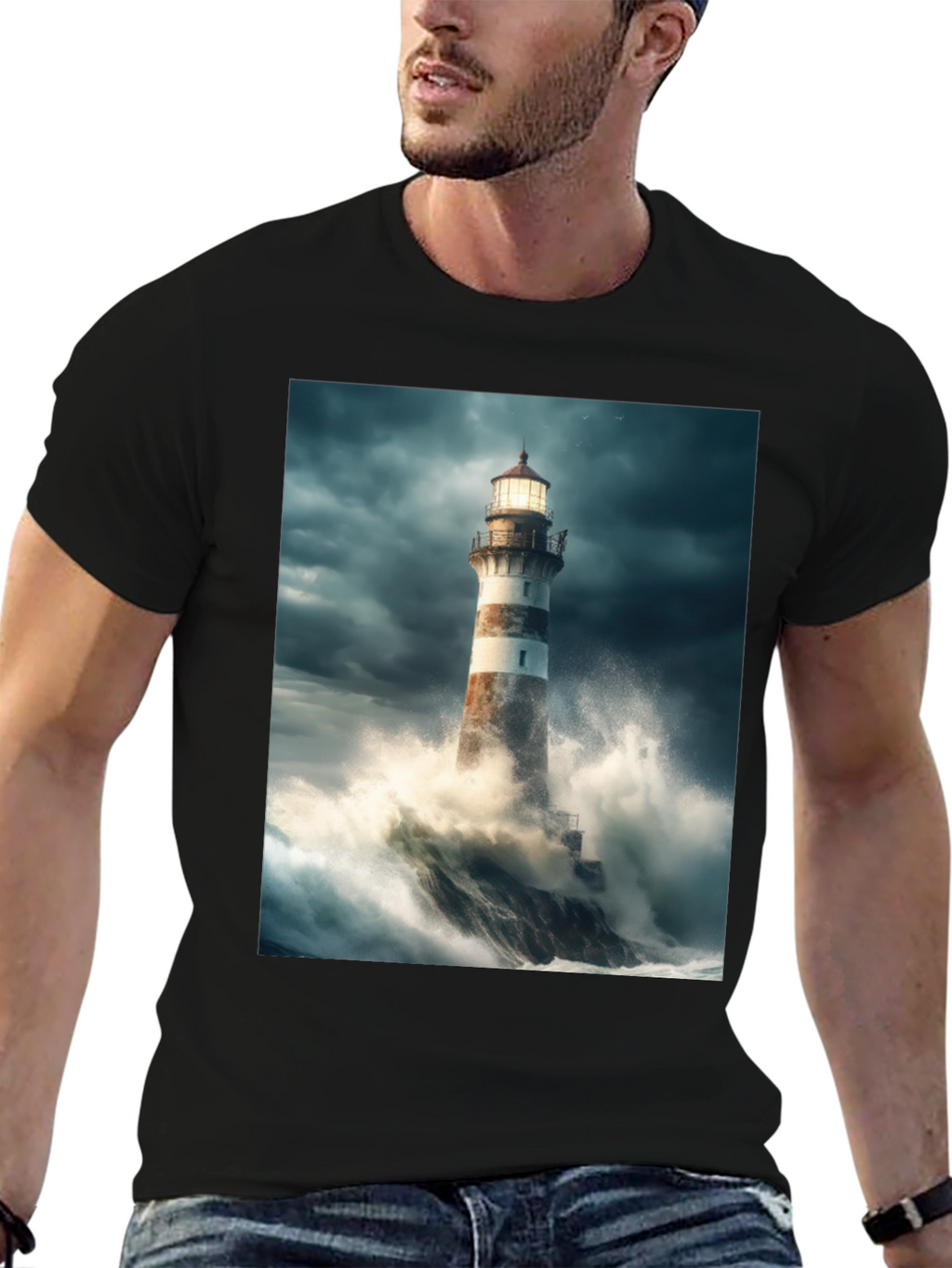 Lighthouse Wave T-Shirt