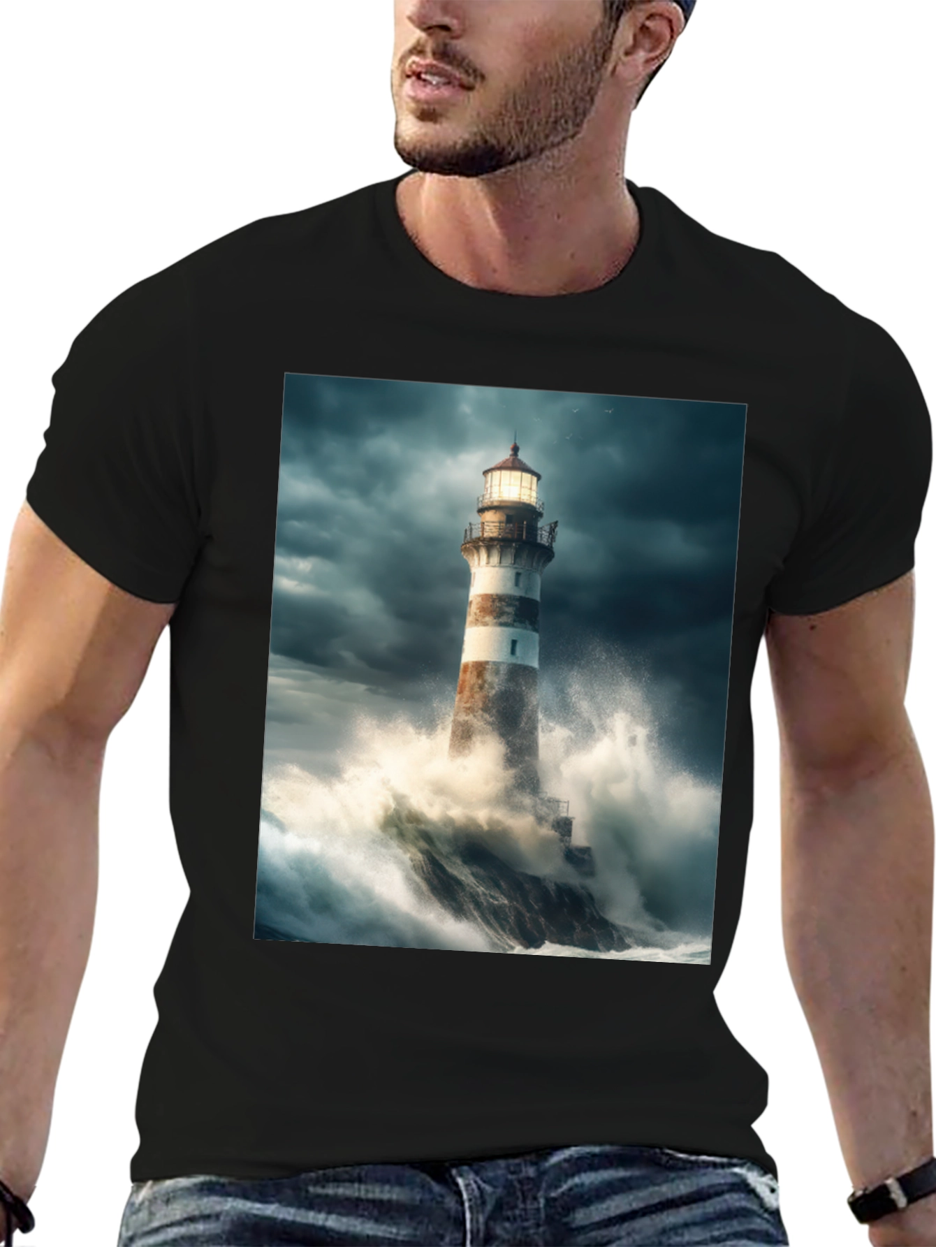 Lighthouse Wave T-Shirt