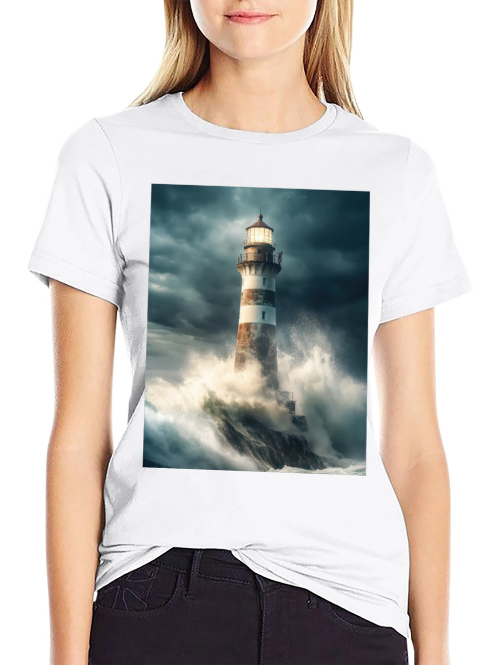 Lighthouse Wave T-Shirt