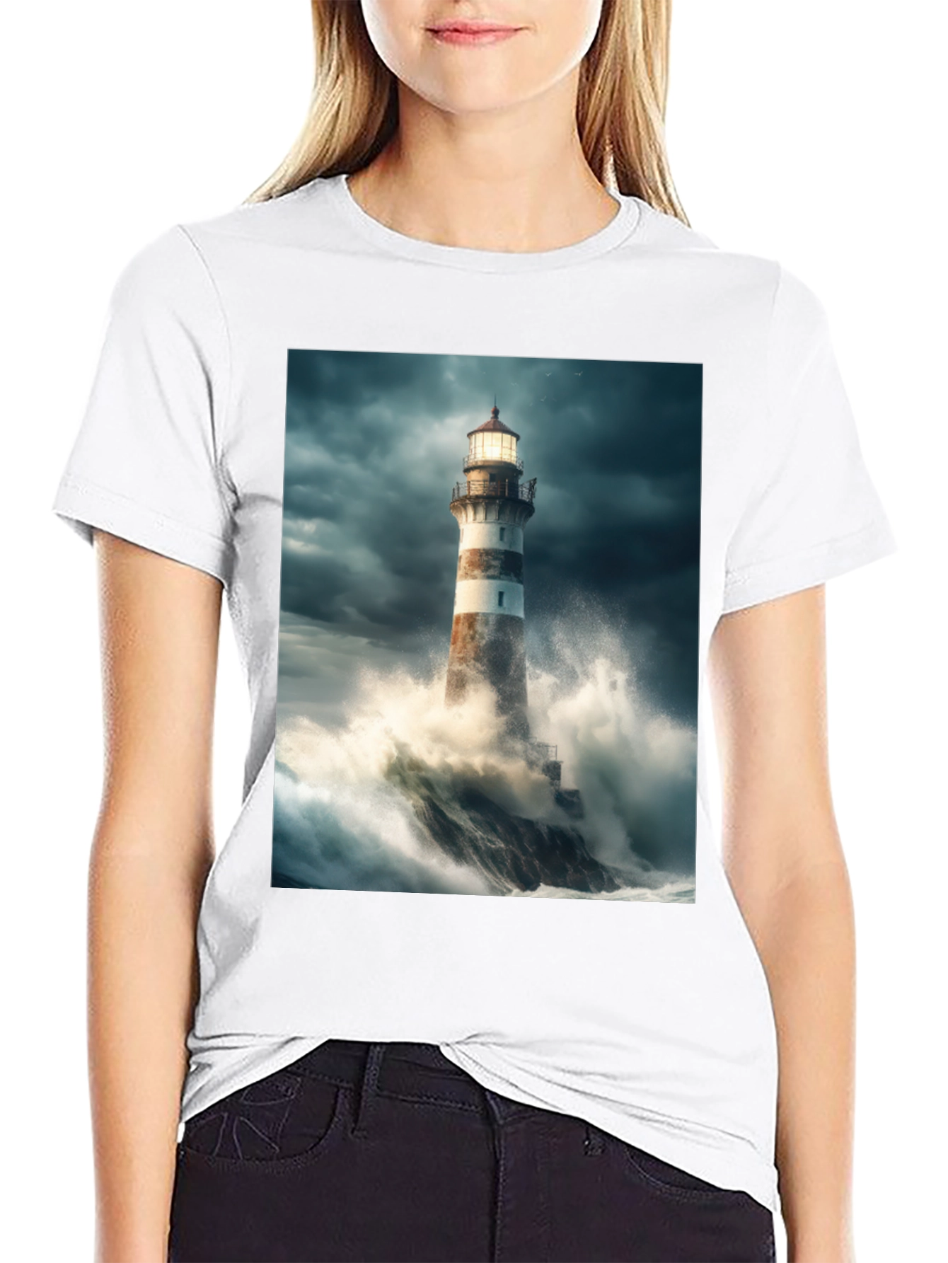 Lighthouse Wave T-Shirt