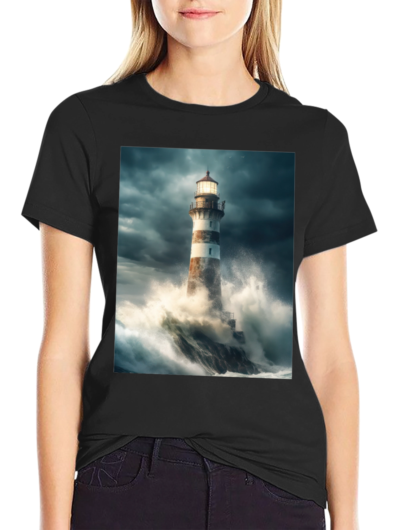Lighthouse Wave T-Shirt