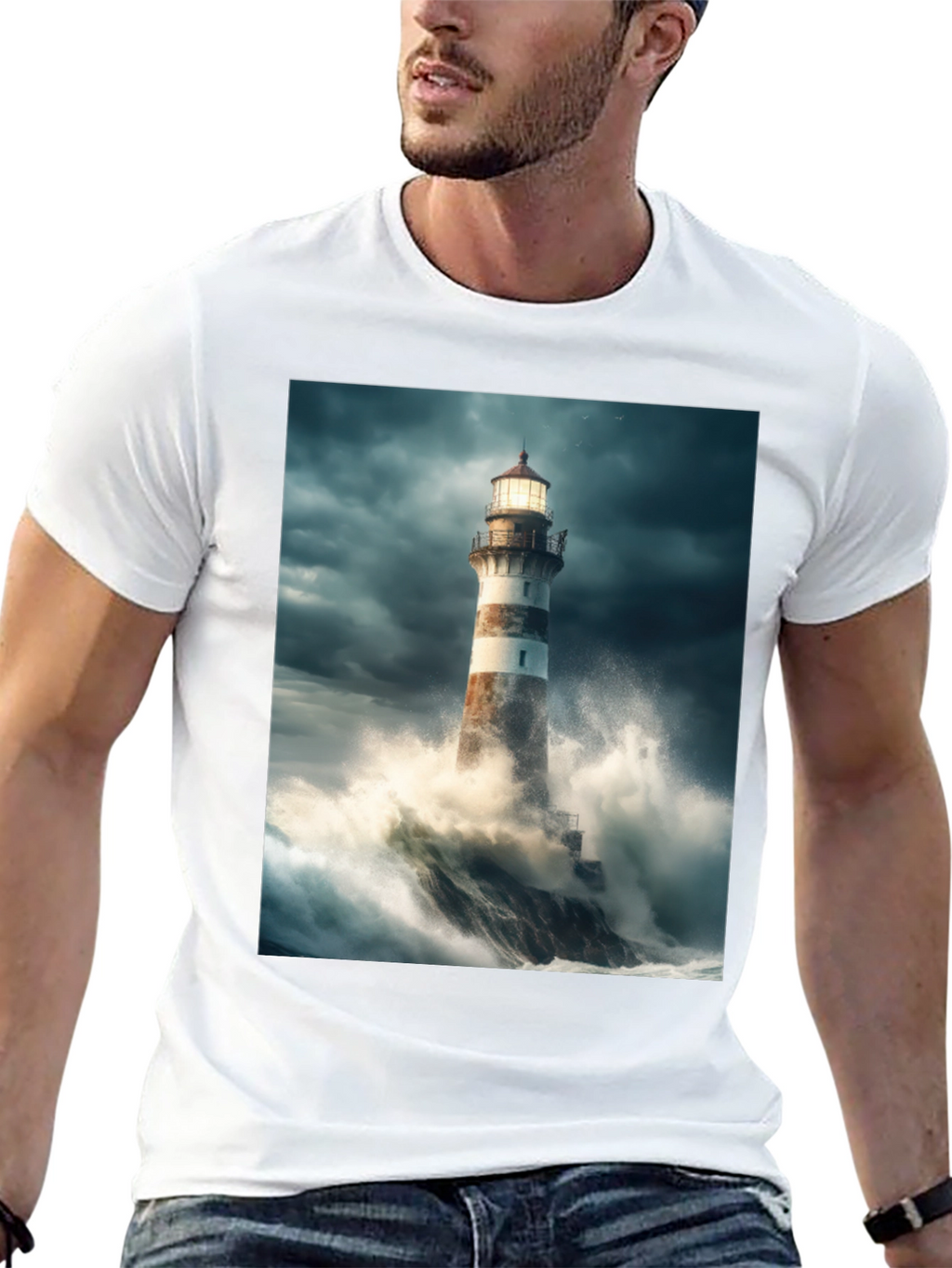Lighthouse Wave T-Shirt