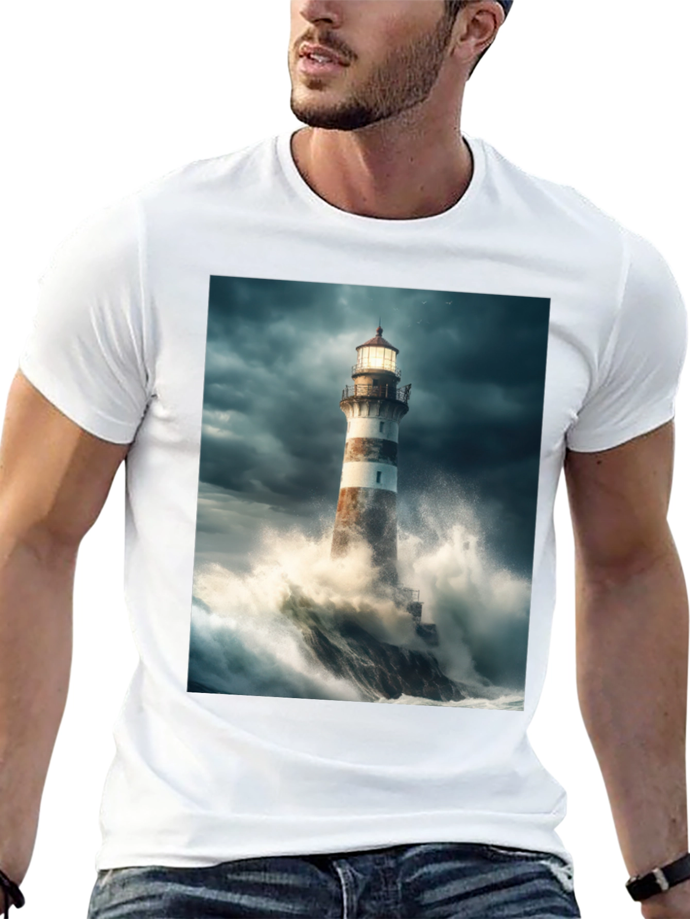 Lighthouse Wave T-Shirt