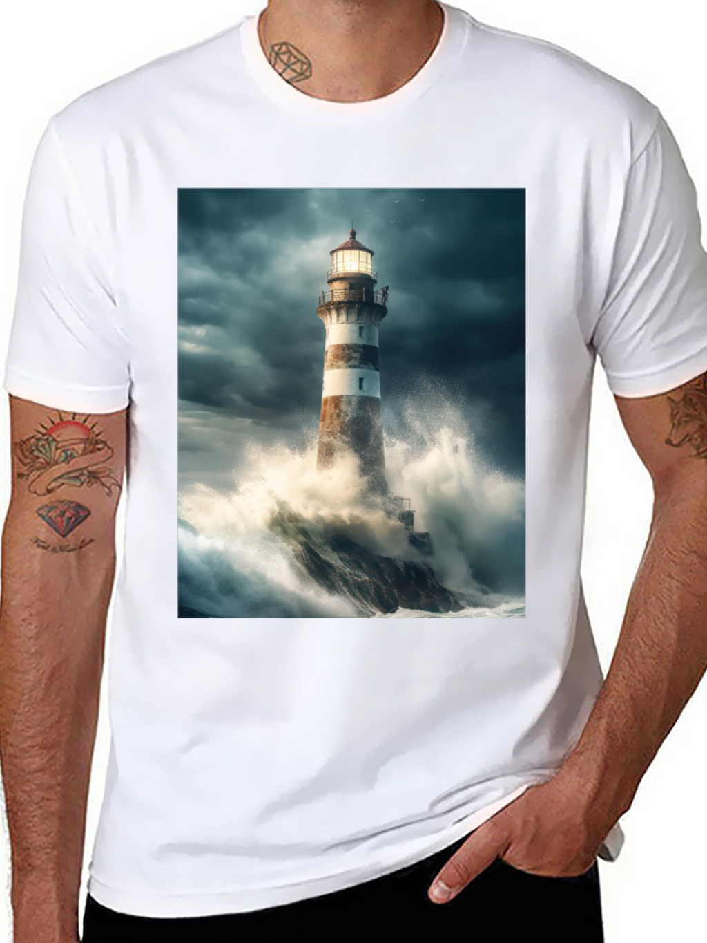 Lighthouse Wave T-Shirt