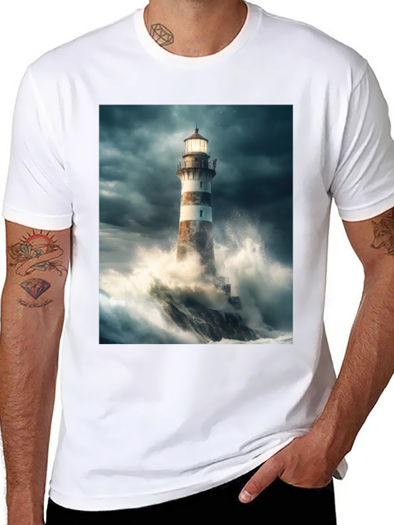 Lighthouse Wave T-Shirt